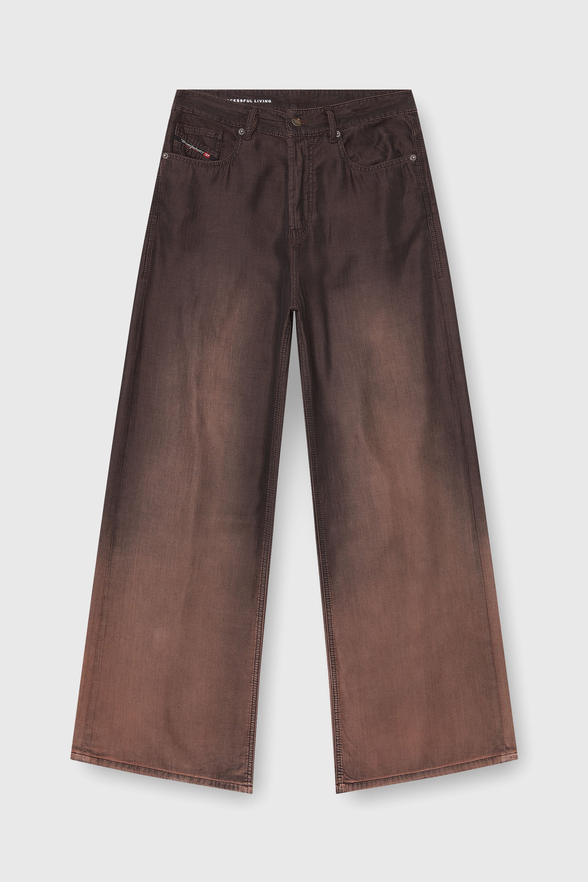 Diesel - Woman's Relaxed Jeans 1996 D-Sire 068YF, Brown - 6