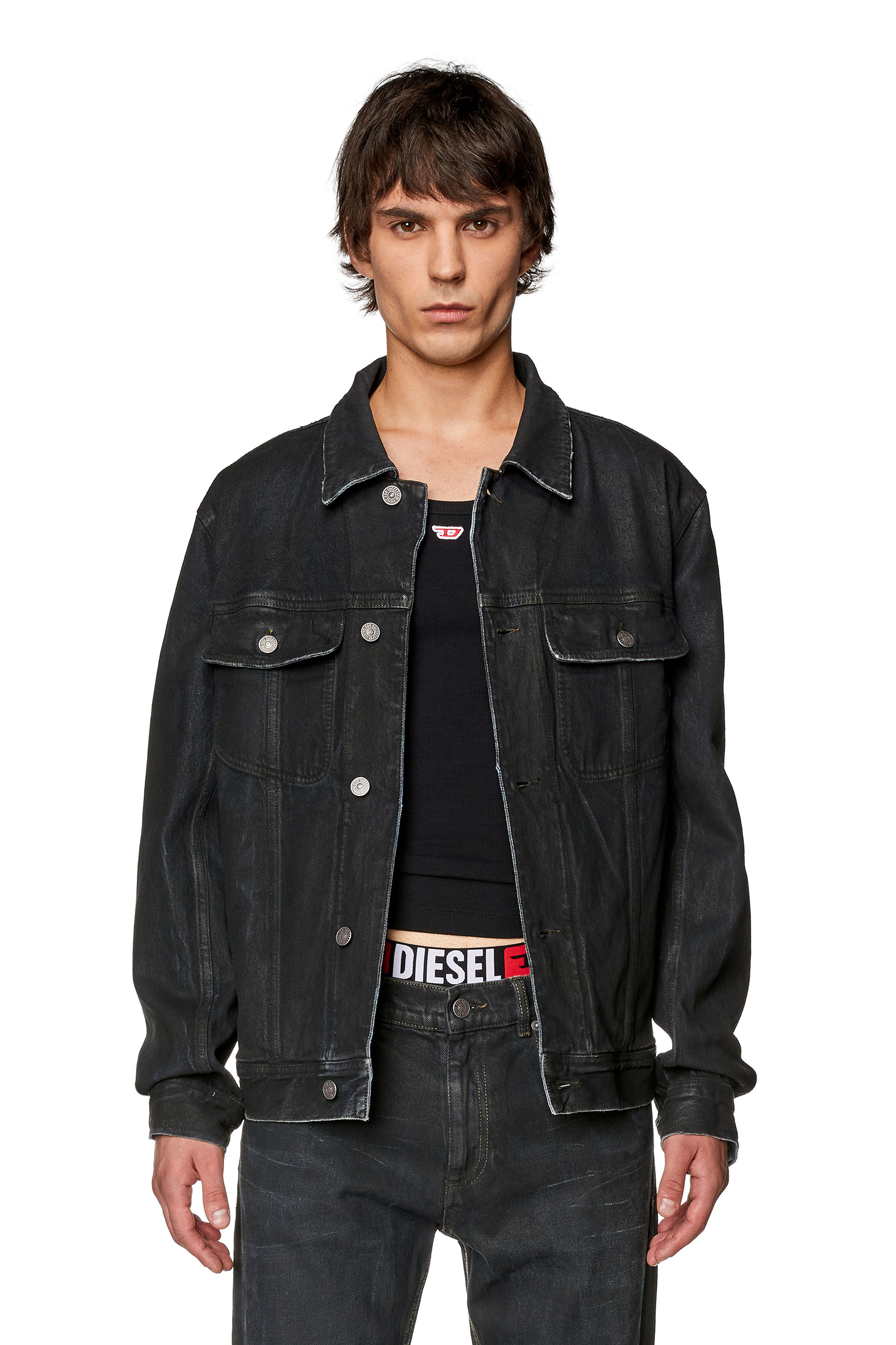 Diesel - D-BARCY-S1, Black/Dark grey - Image 1