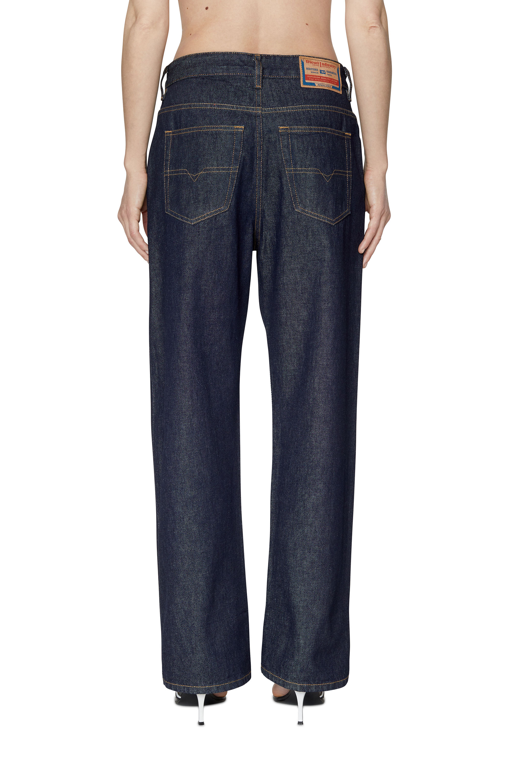 Diesel - 1999 D-Reggy Z9C02 Straight Jeans, Dark Blue - Image 2