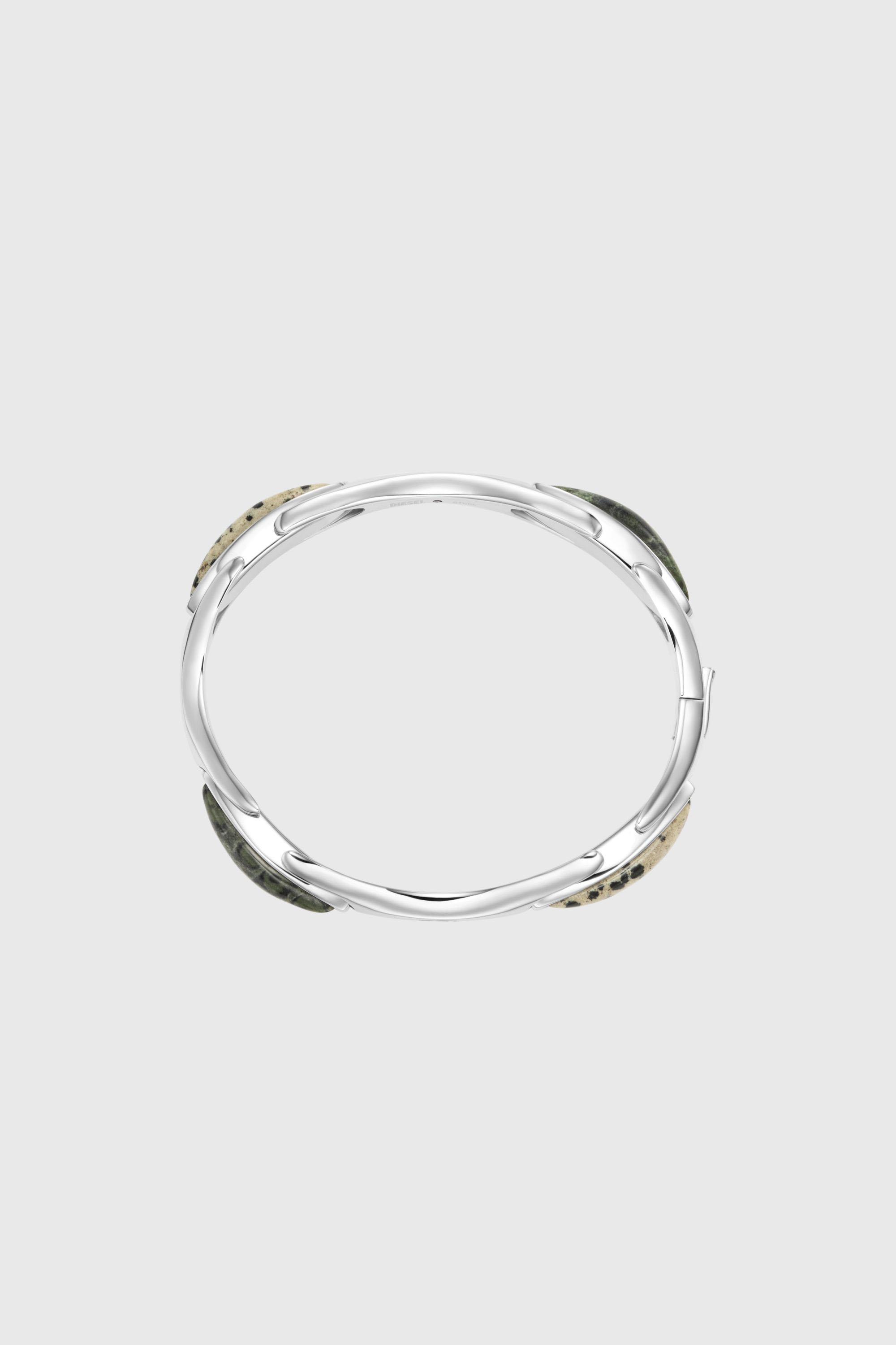 Diesel - DX167840 JEWELLERY, Unisex's Stainless Steel Bangle Bracelet in Silver - 2