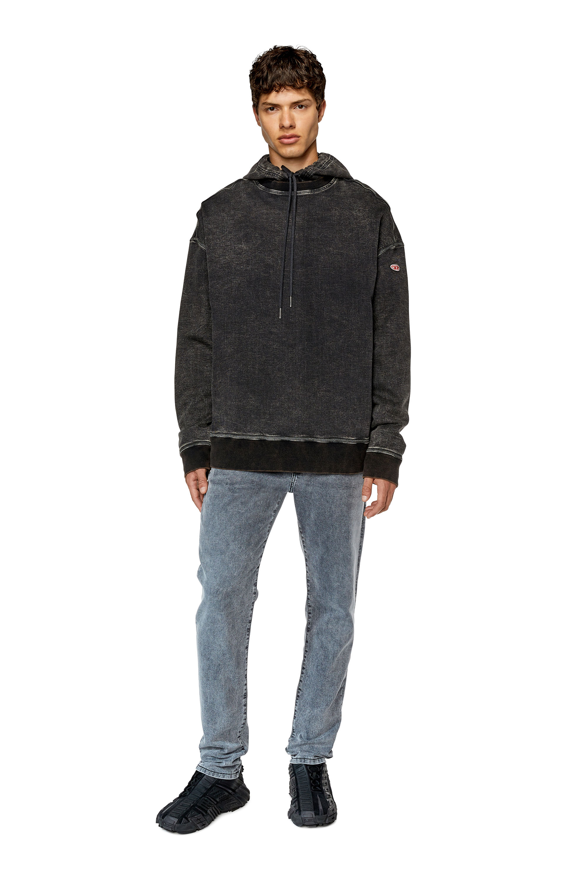 Diesel - D-Strukt JoggJeans® 068DW Slim, Light Grey - Image 4