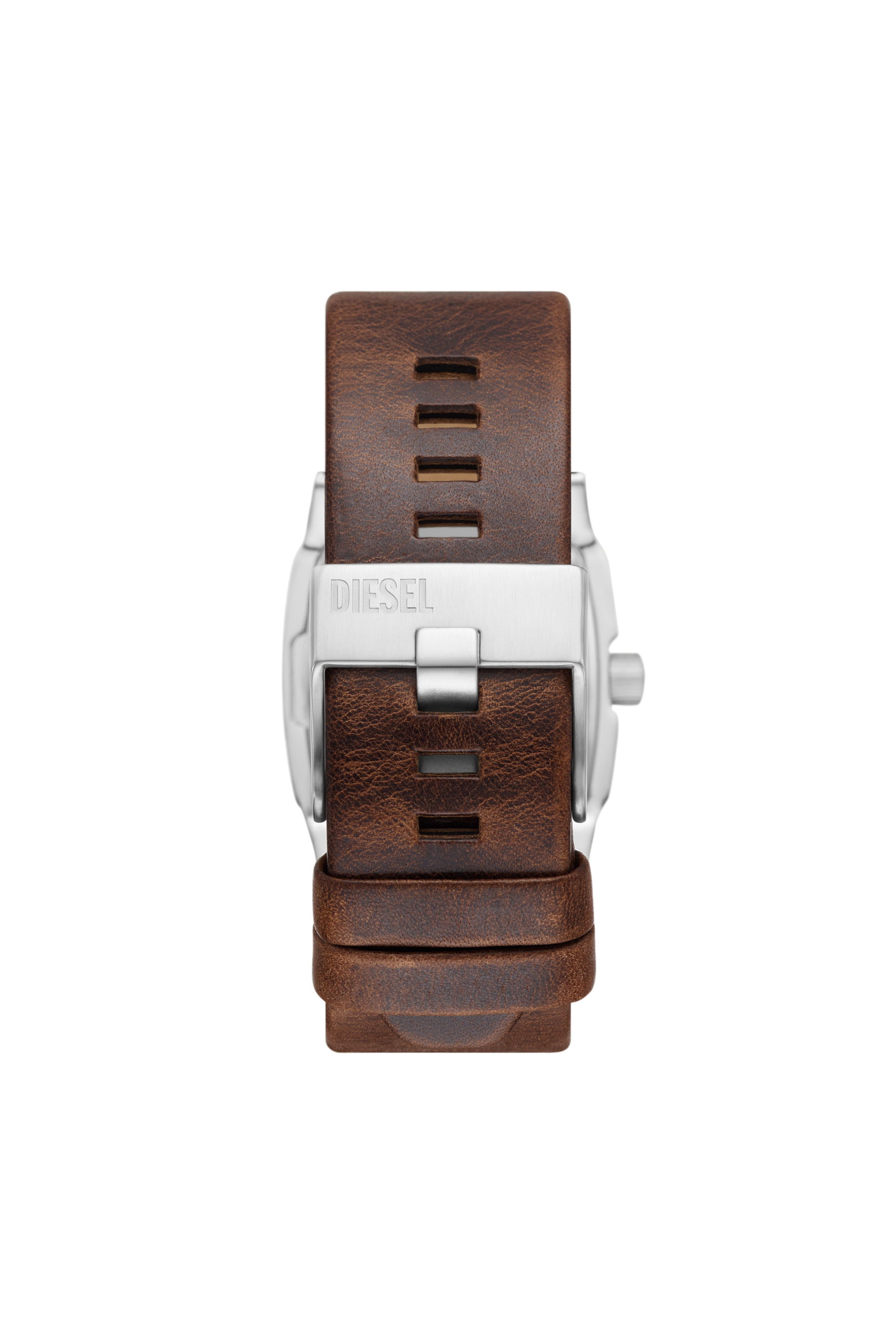 Diesel - DZ1999, Unisex's Cliffhanger Brown Leather Watch in Brown - 2