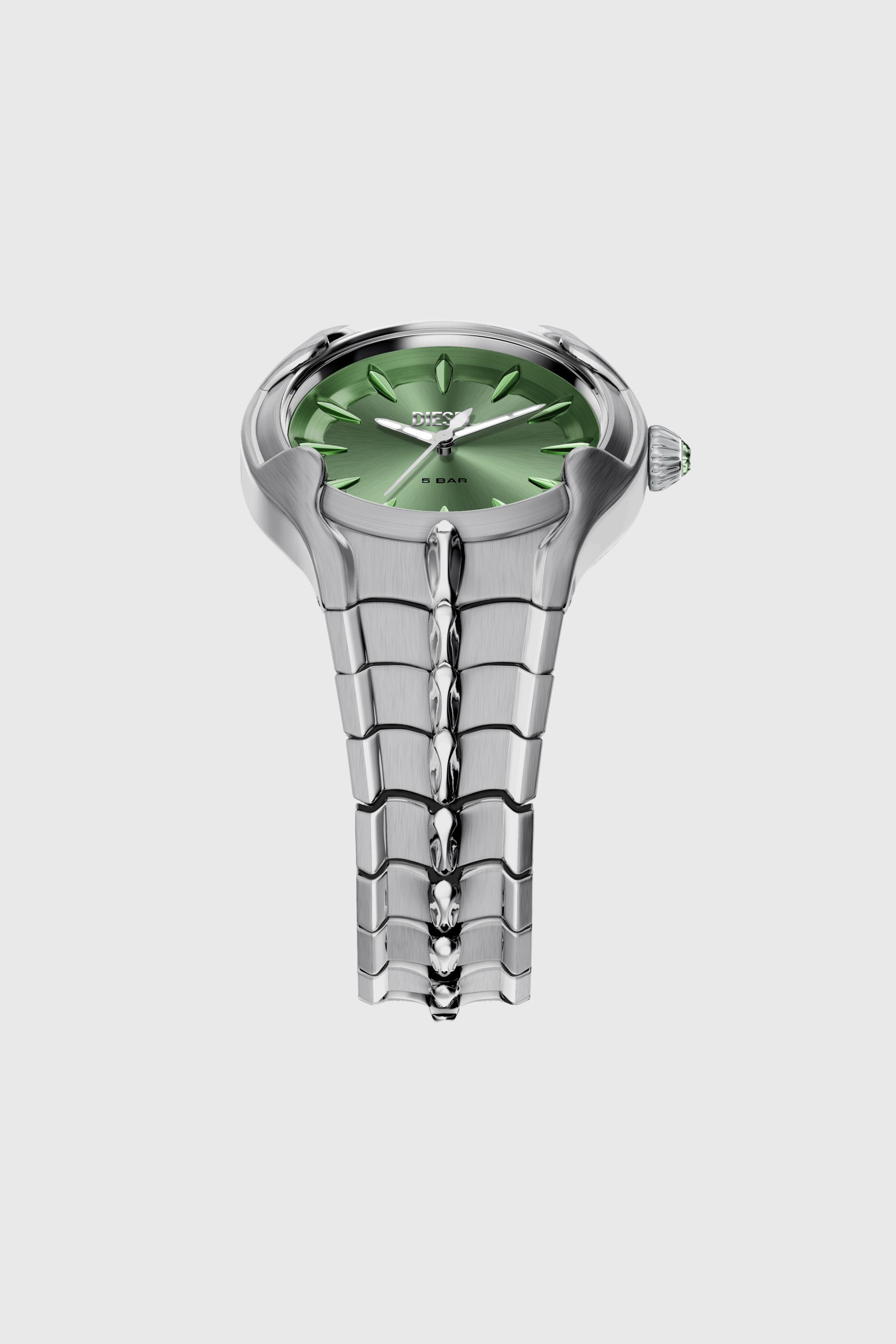 Diesel - DZ5632 WATCH, Man's Vert stainless steel watch in Silver - 4