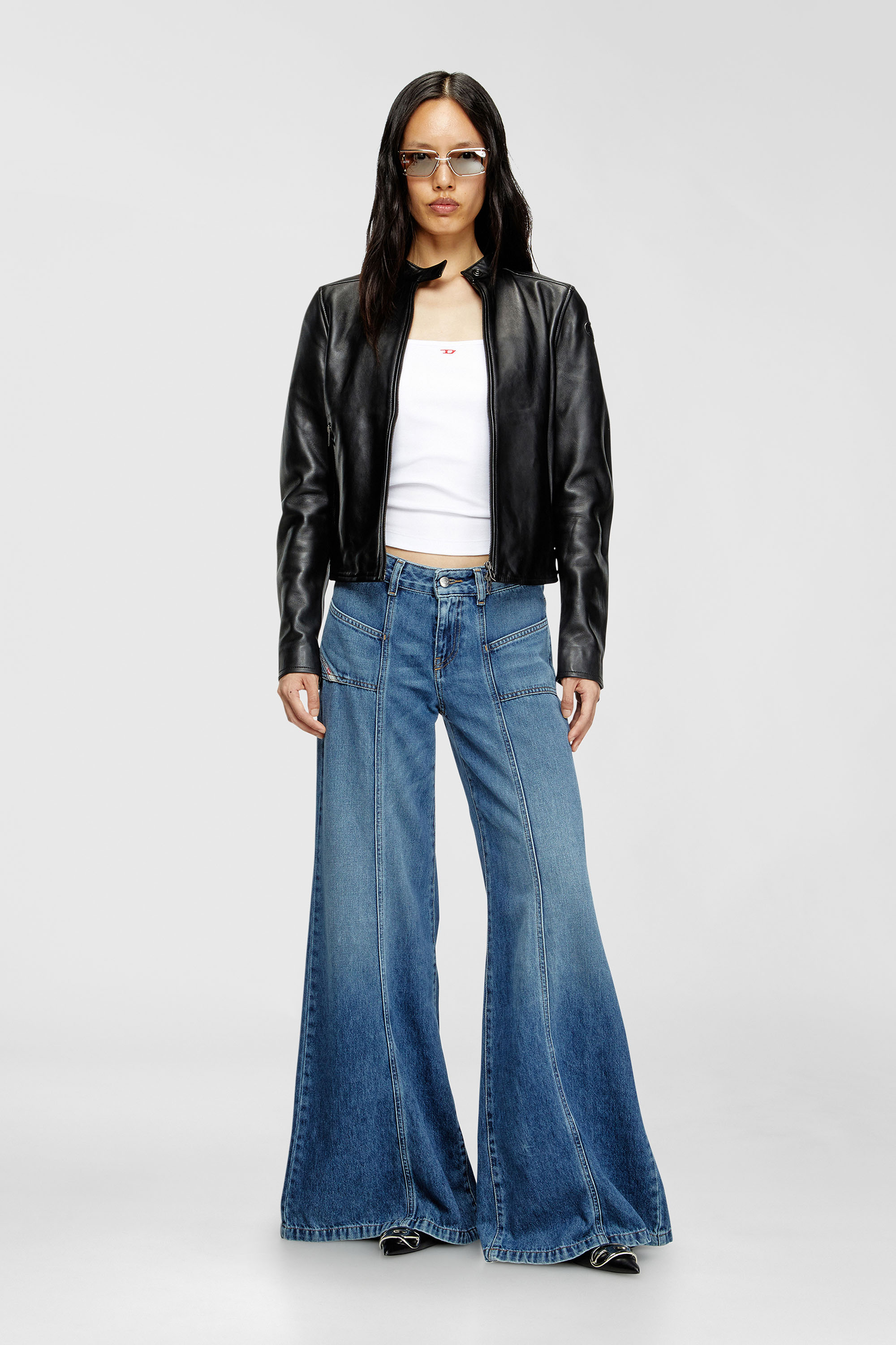 Flare Jeans Low Waist D-Akii