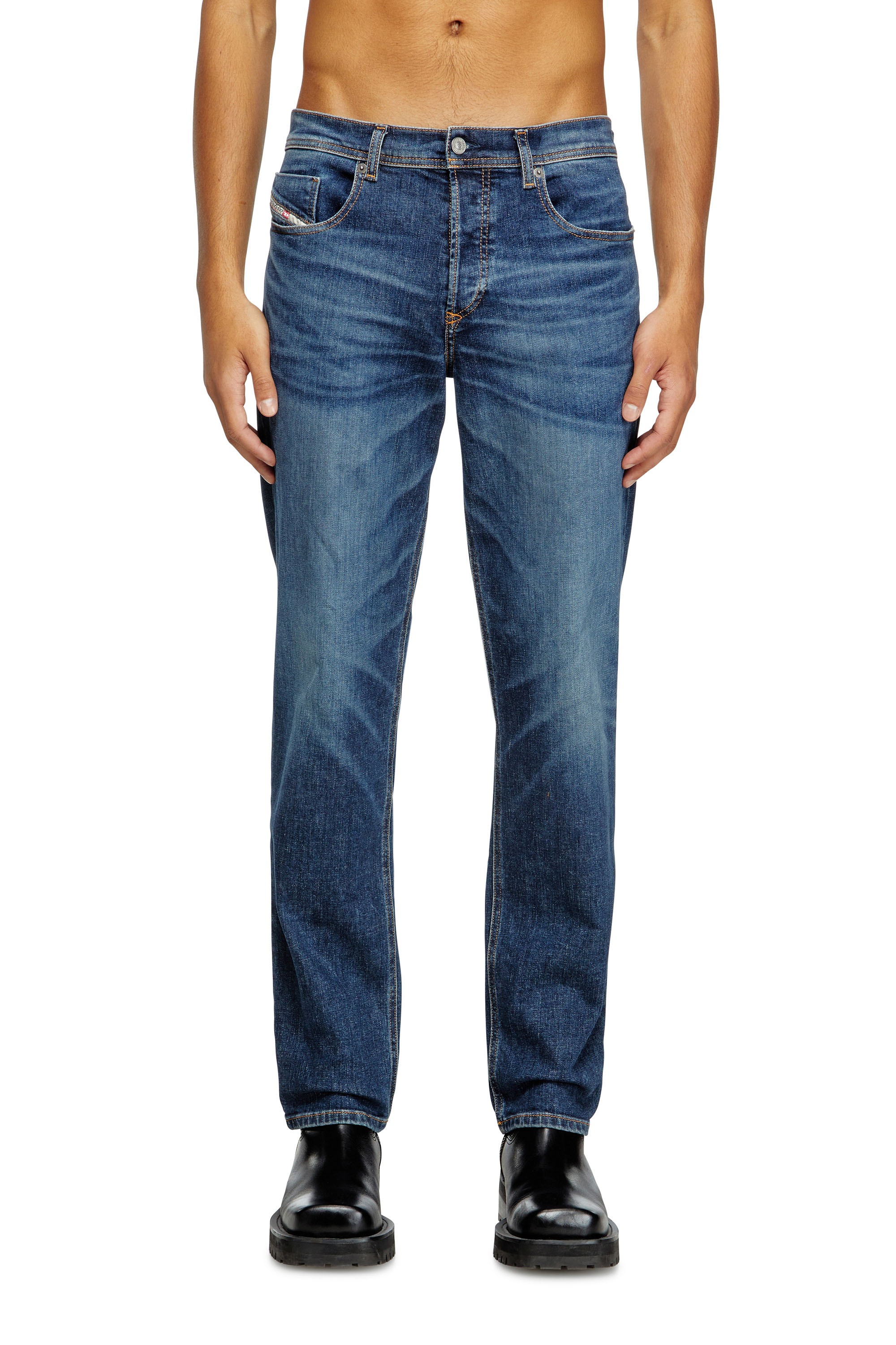 Diesel - Man's Regular Jeans 2023 D-Finitive 09J47, Dark Blue - 1