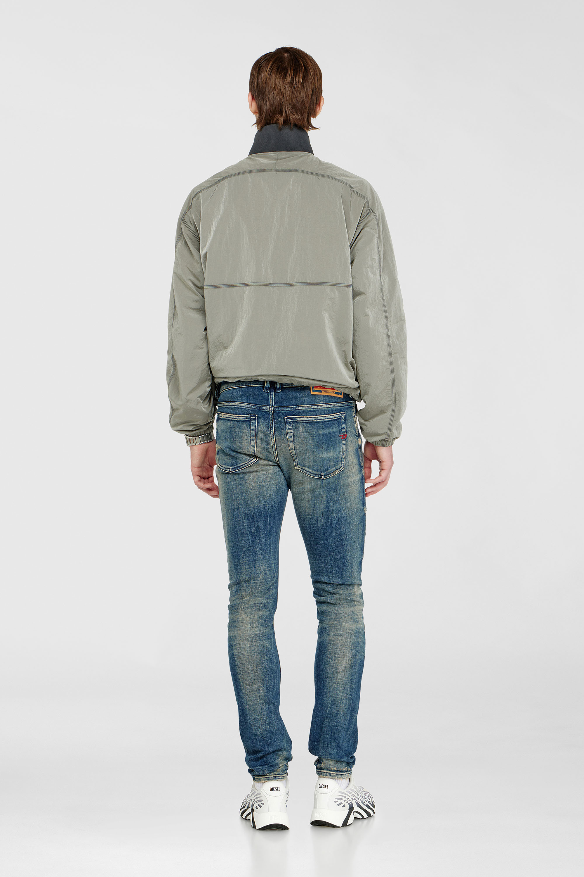 Diesel - Man's Skinny Jeans 1979 Sleenker 09P68, Dark Blue - 3