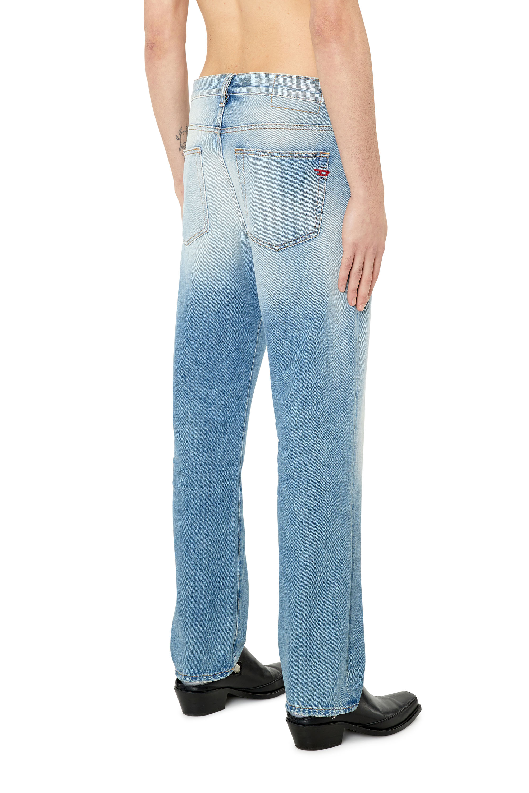 Diesel - Straight Jeans 2020 D-Viker E9C15, Light Blue - Image 3