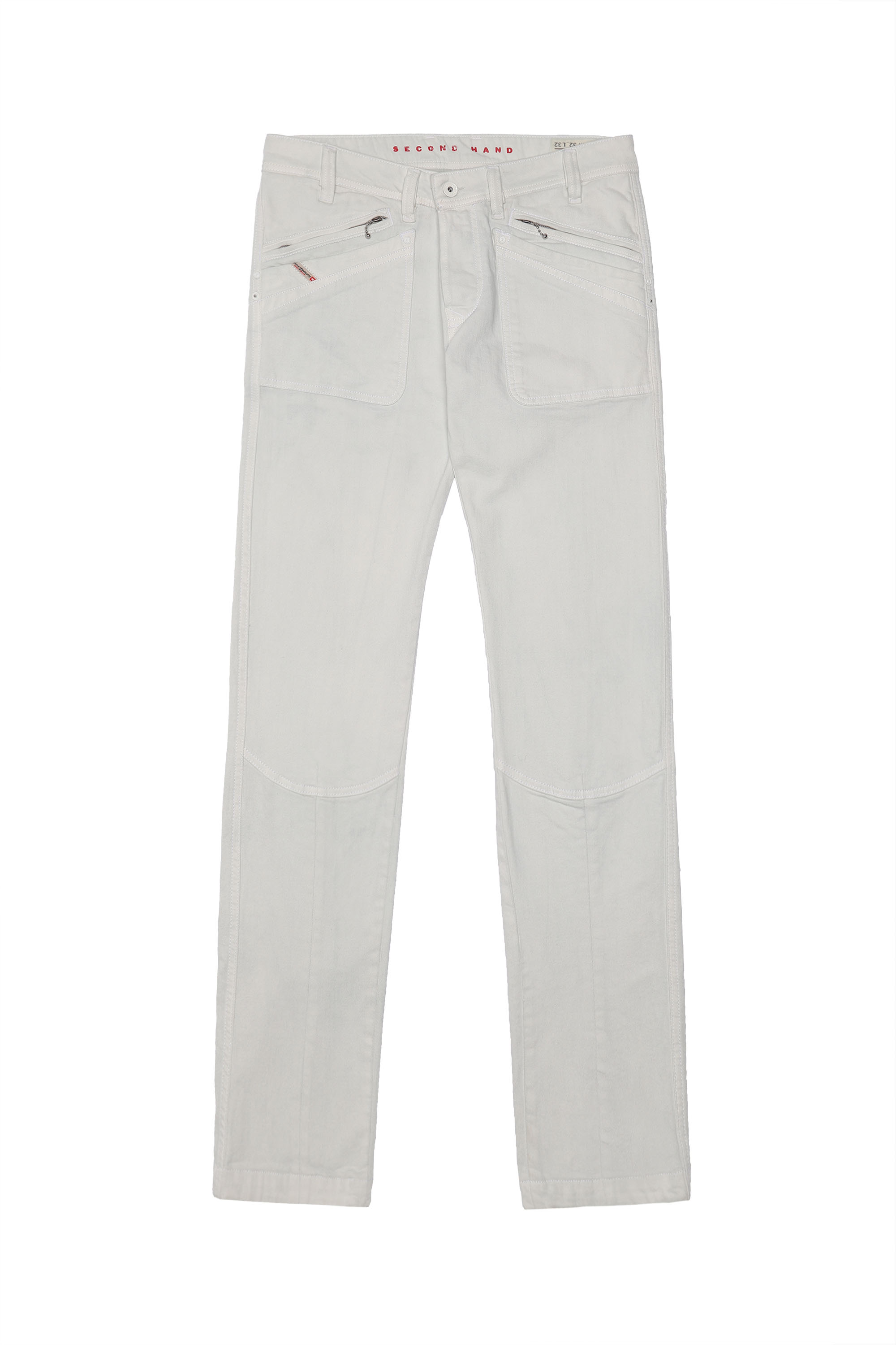 SLICKAP, White Diesel - SLICKAP, Man's Diesel Man - Jeans White in White - 1
