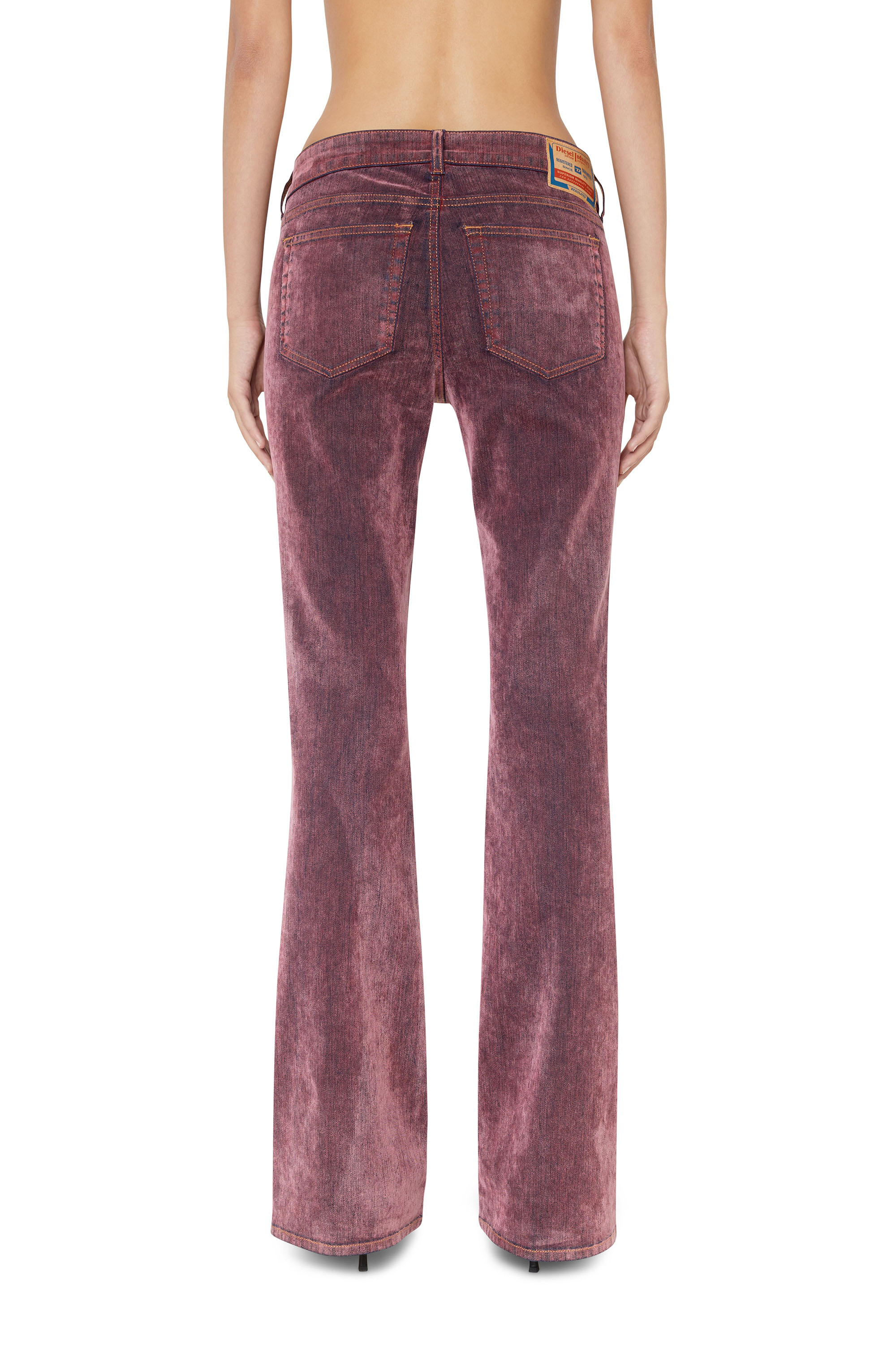 Diesel - 1969 D-Ebbey 0ELAH Bootcut and Flare Jeans, Pink - Image 3