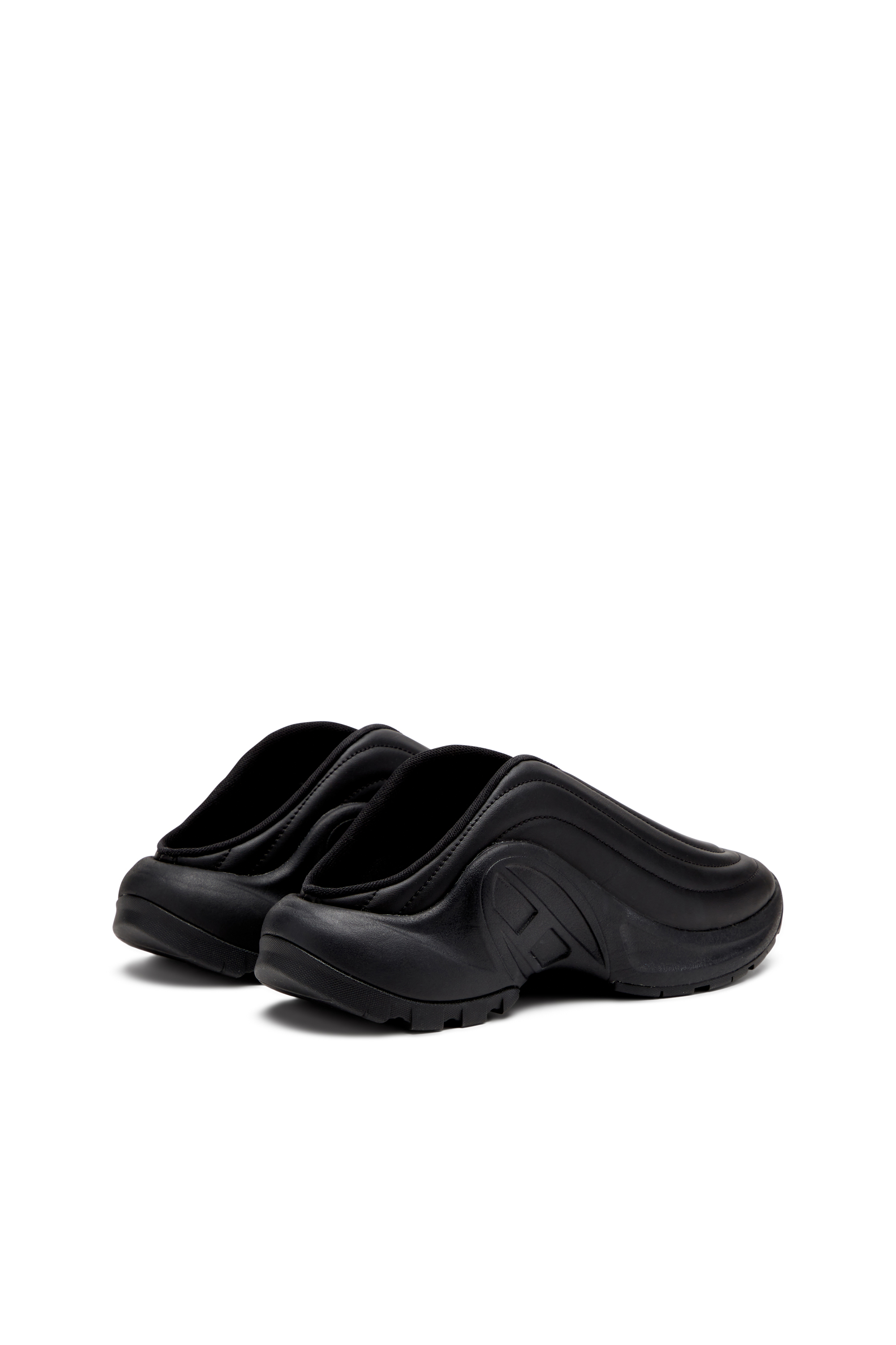 Diesel - S-D-RUNNER MULE X, Unisex's S-D-Runner-Matte mules in Black - 3