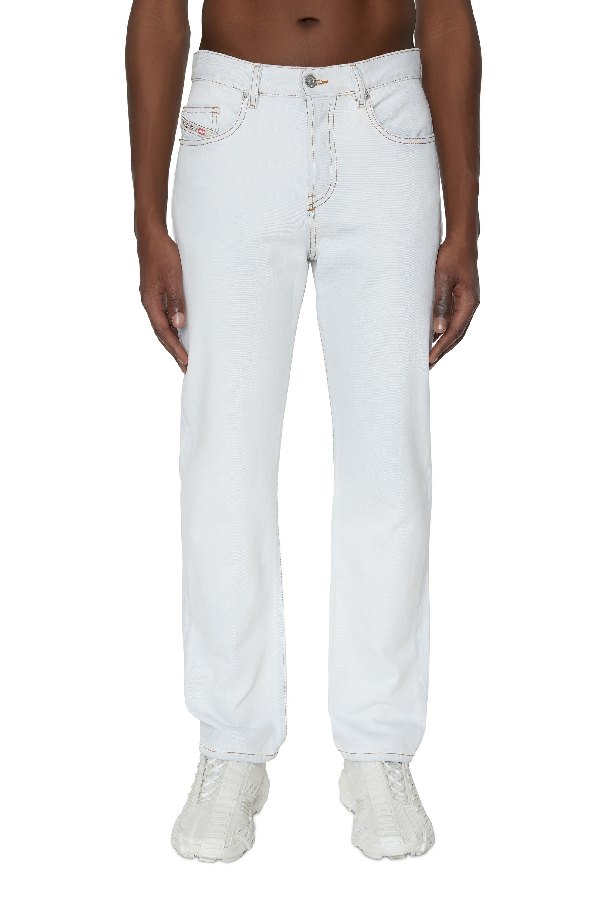 2020 D-VIKER 007H5 Straight Jeans, White - Jeans
