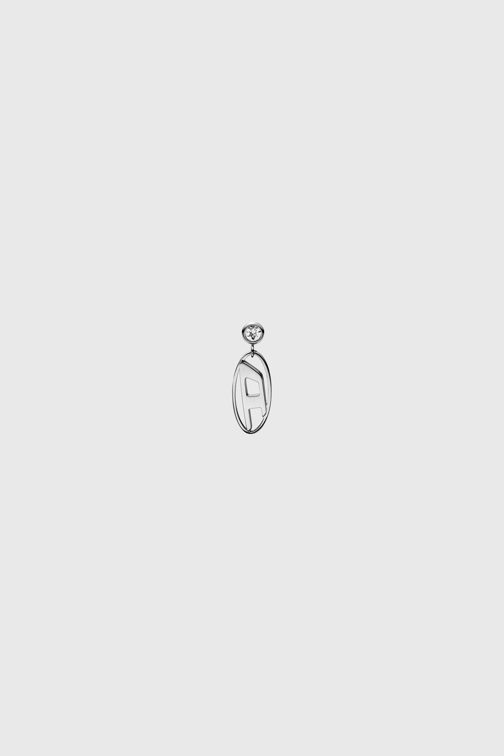 Diesel - DX1655040 JEWELLERY, Unisex's Stainless steel drop earring in Silver - 2