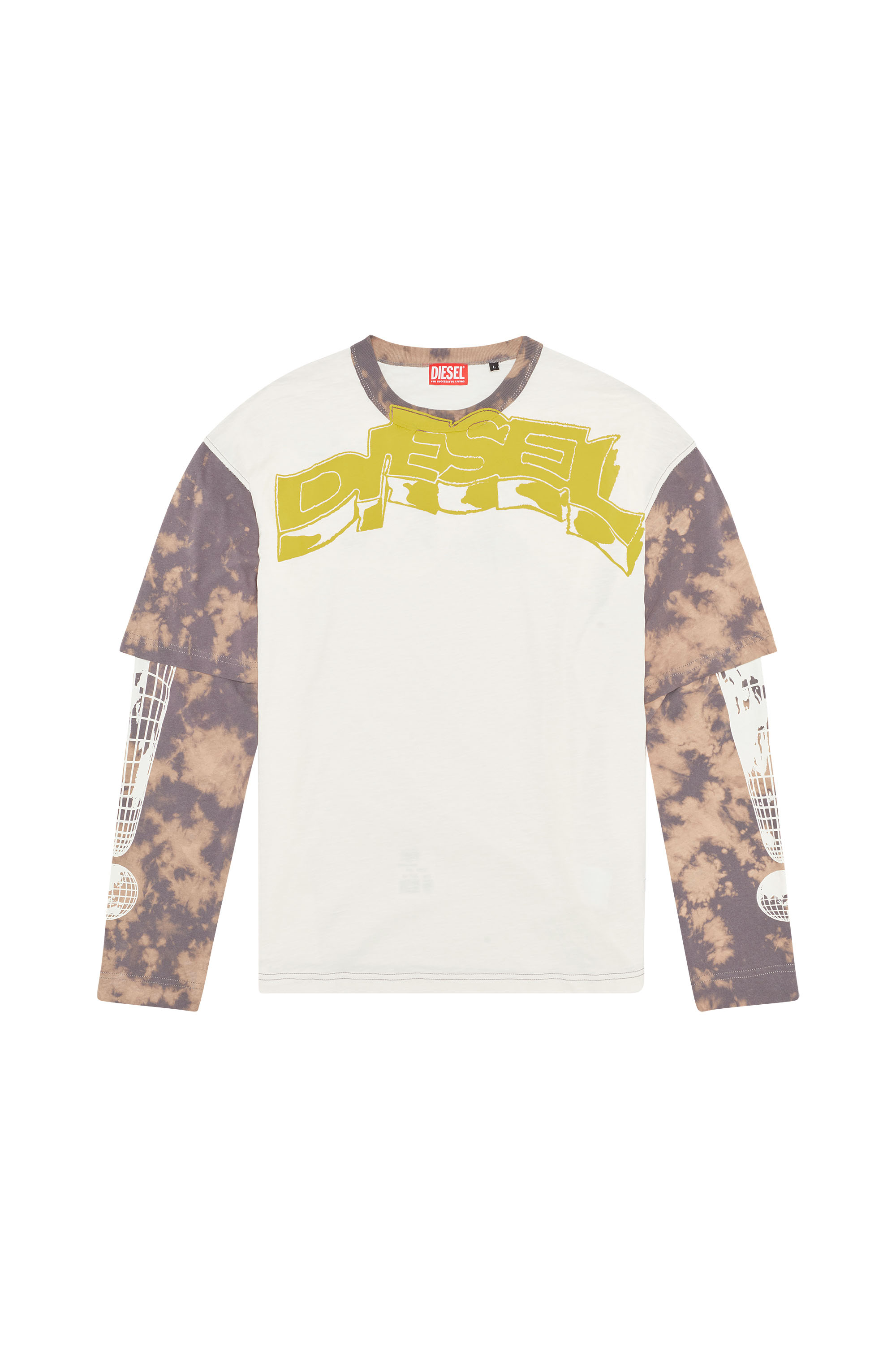 Diesel - T-WESHER, White - Image 3