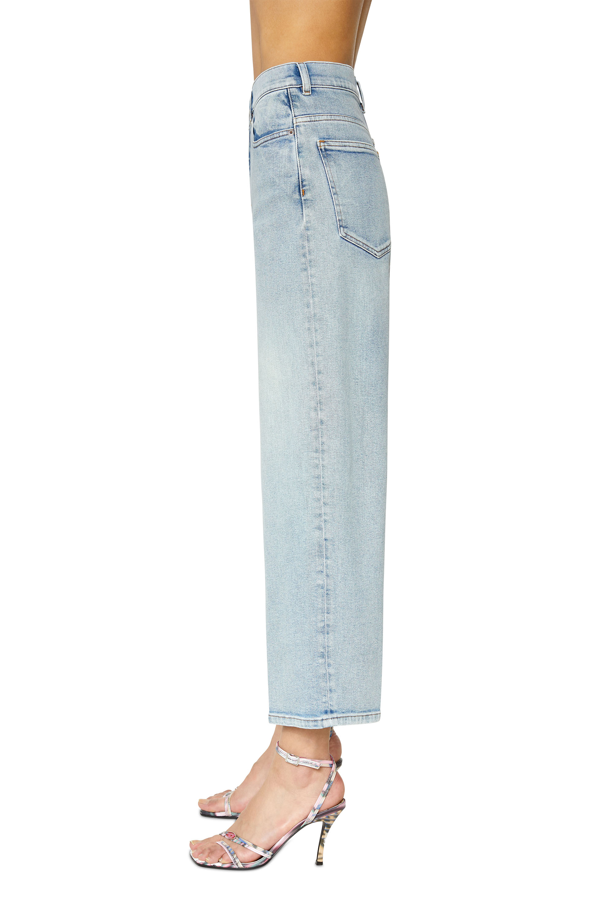 Diesel - 2000 09C08 Bootcut and Flare Jeans, Light Blue - Image 4