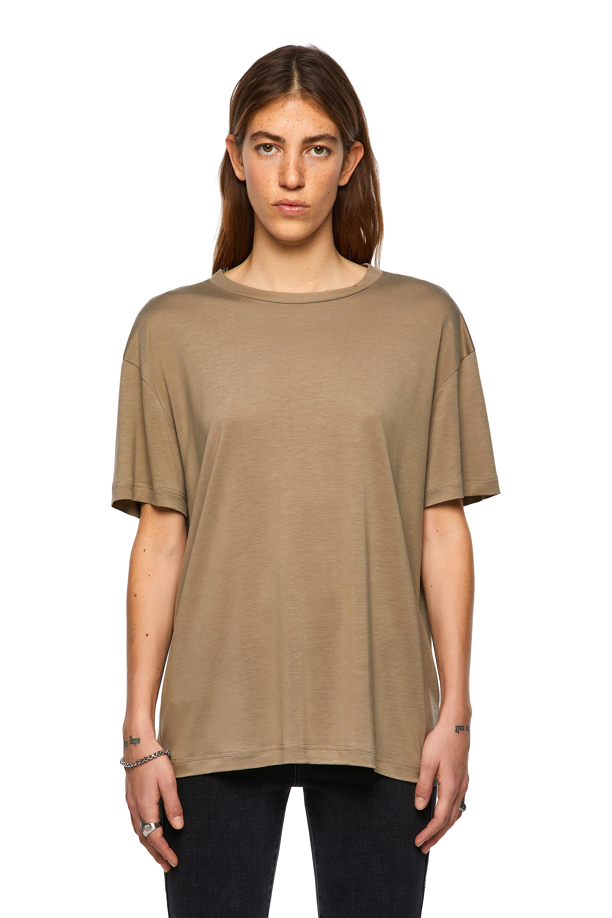 T-ENKA-C.C, Light Brown - T-Shirts
