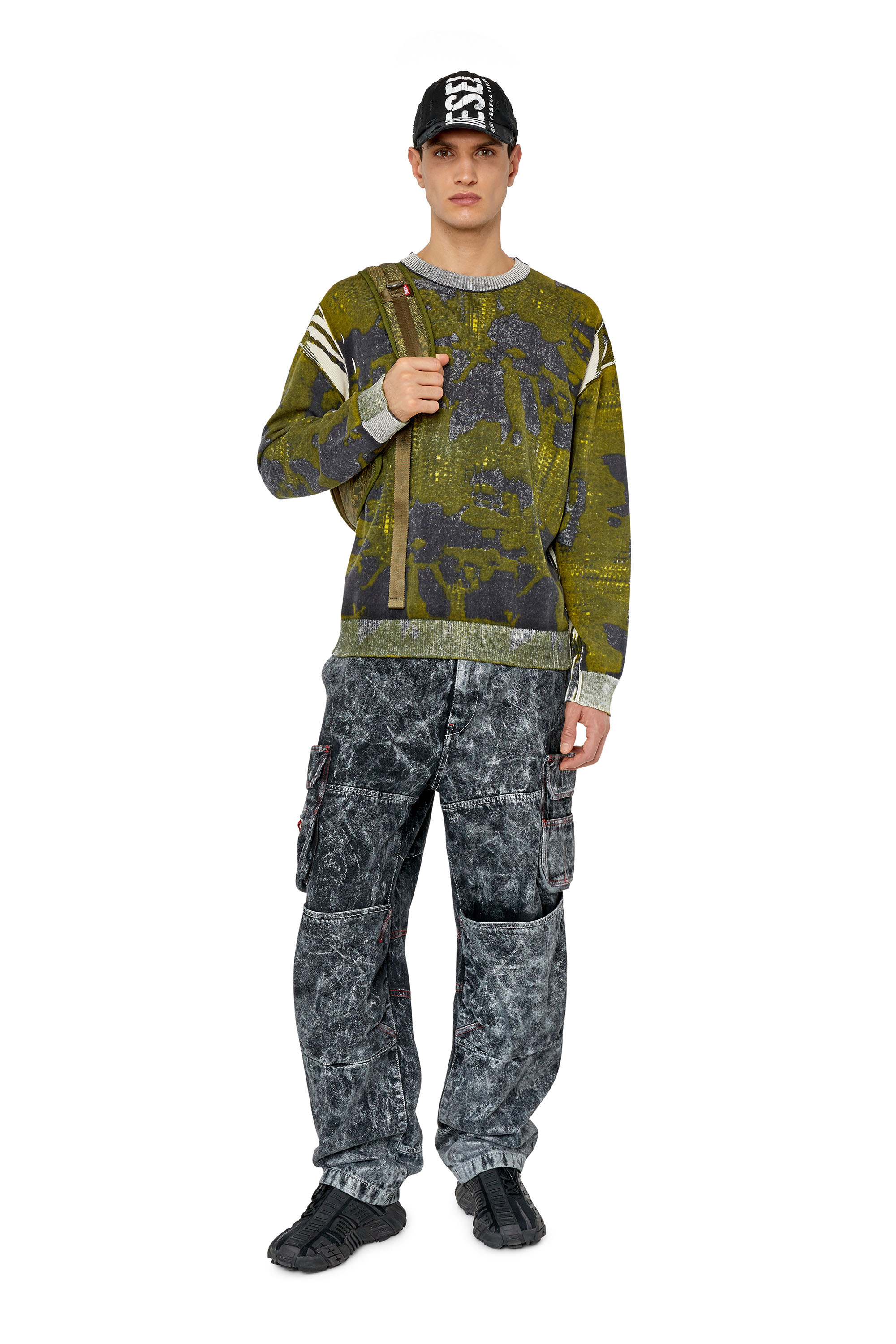 Diesel - K-LARAN, Black/Green - Image 2
