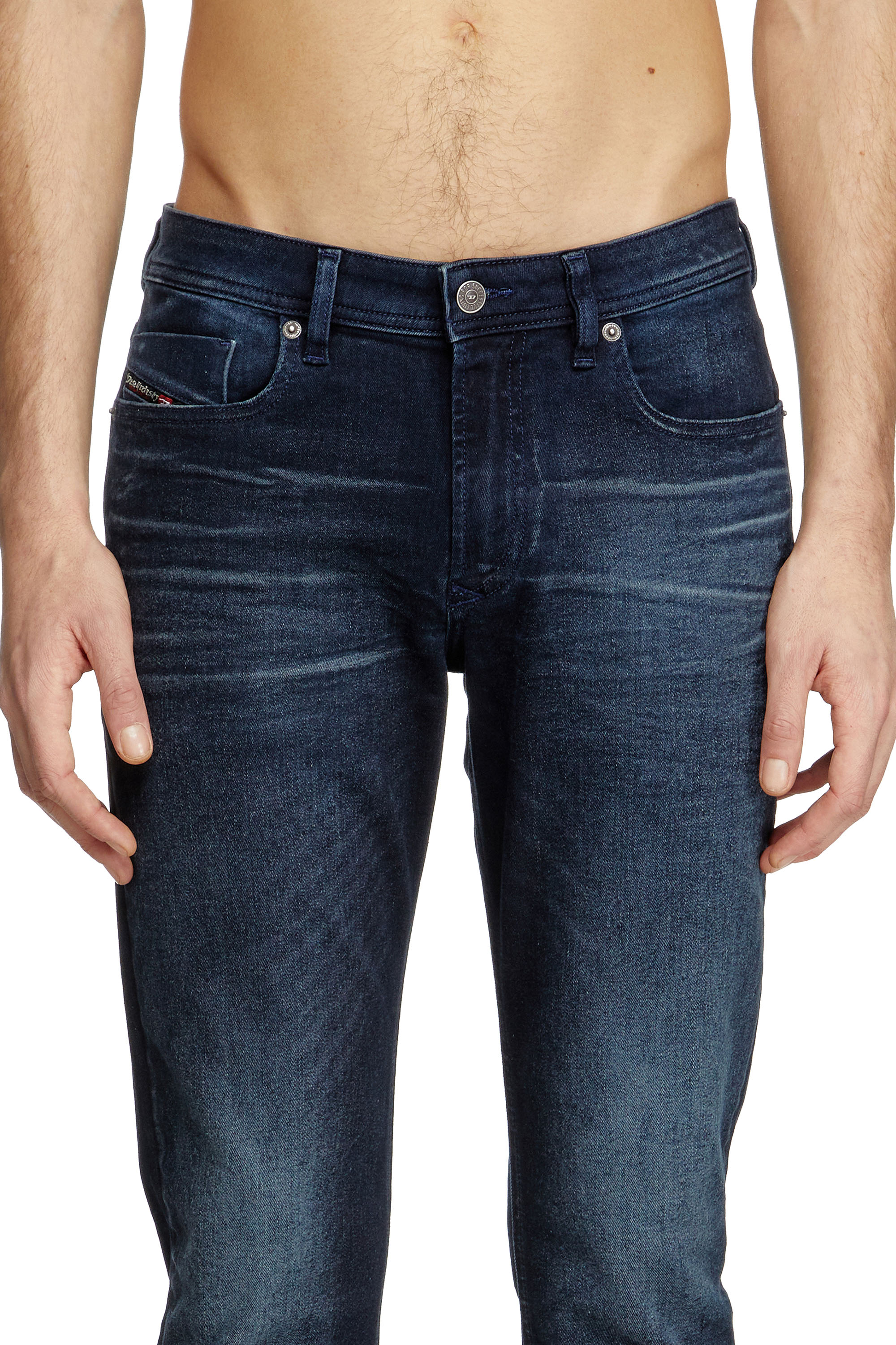 Diesel - Man's Skinny Jeans 1979 Sleenker 0BMBU, Dark Blue - 4