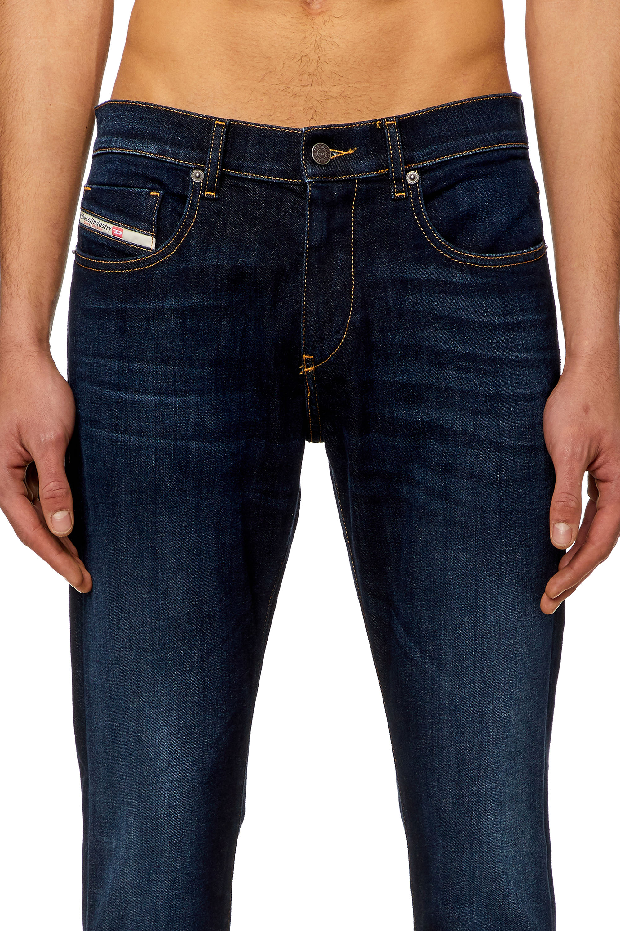 Diesel - Slim Jeans 2019 D-Strukt 009ZS, Dark Blue - Image 3