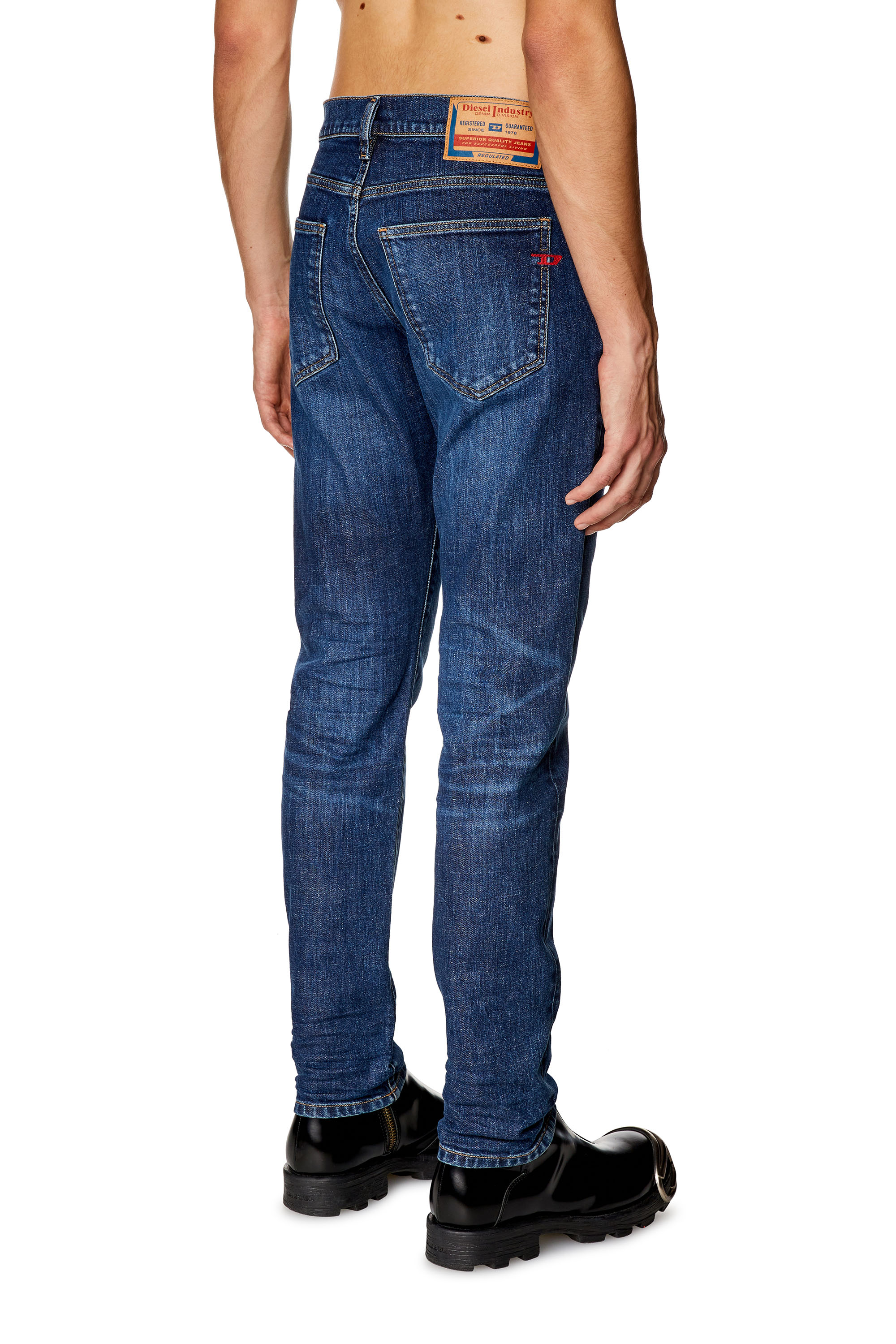 Diesel - Slim Jeans 2019 D-Strukt 0PFAZ, Dark Blue - Image 4