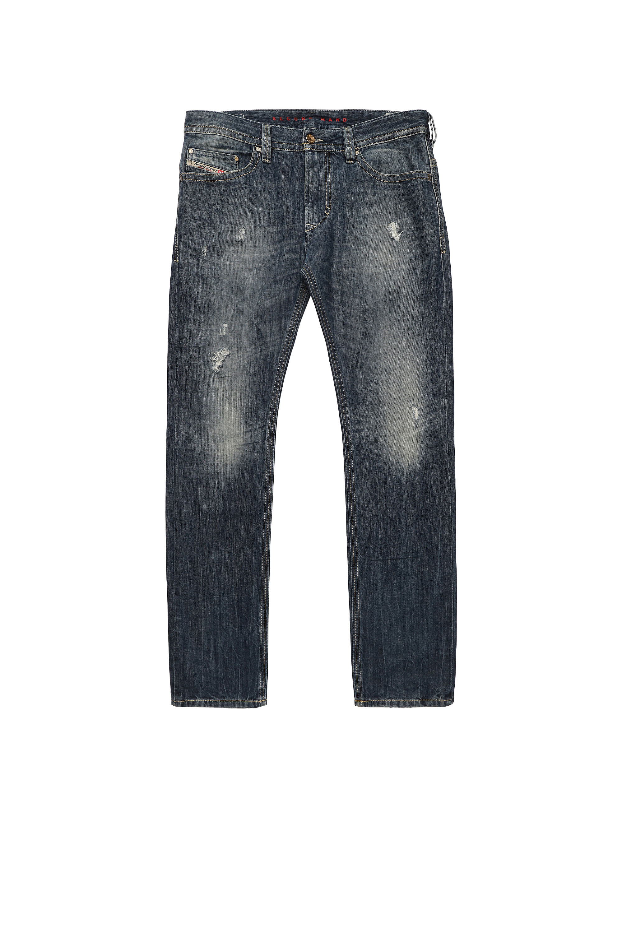 Diesel - THAVAR, Man's Diesel Man - Jeans Dark blue in Dark Blue - 1
