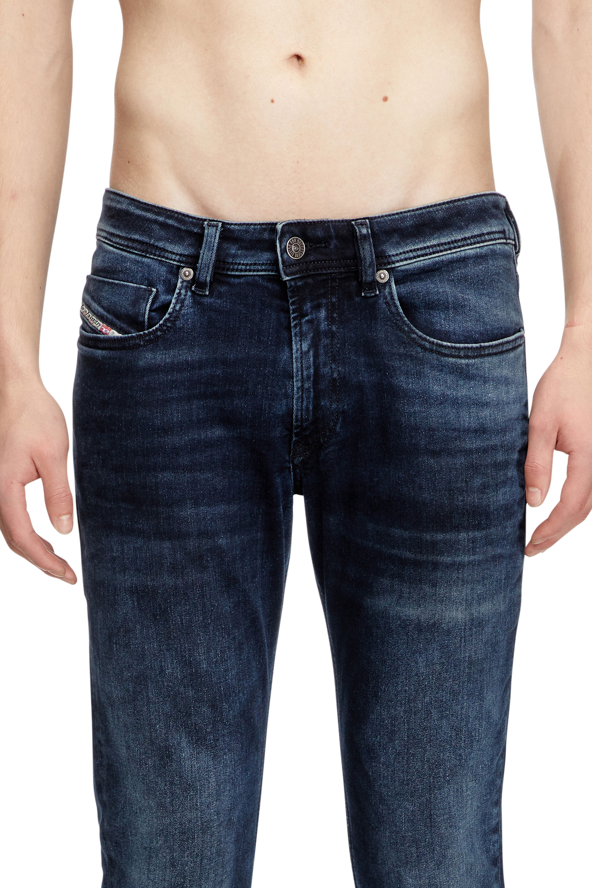 Diesel - Man's Skinny Jeans 1979 Sleenker 0ENAR, Dark Blue - 5