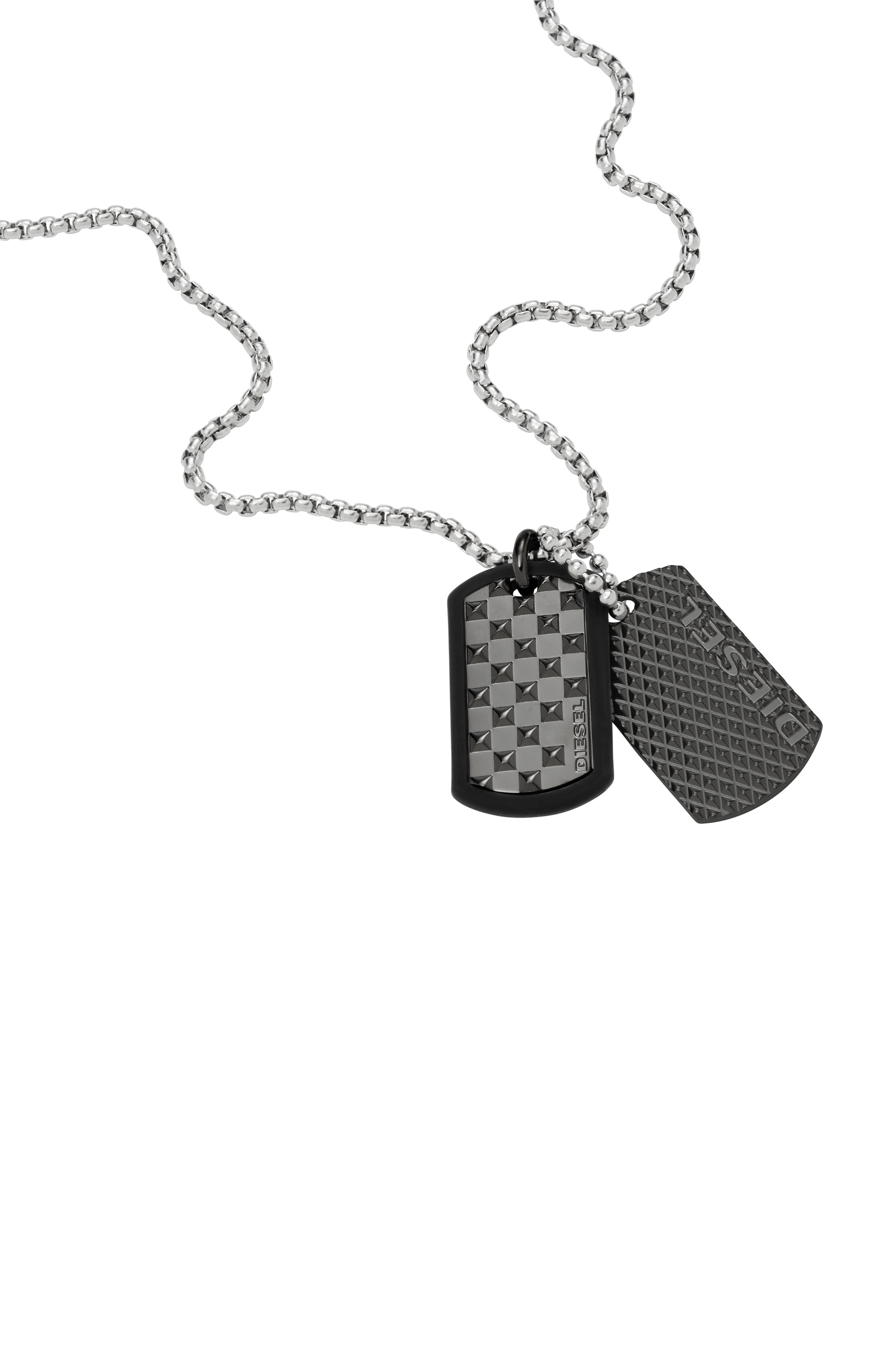 DX1313, Dark grey - Necklaces
