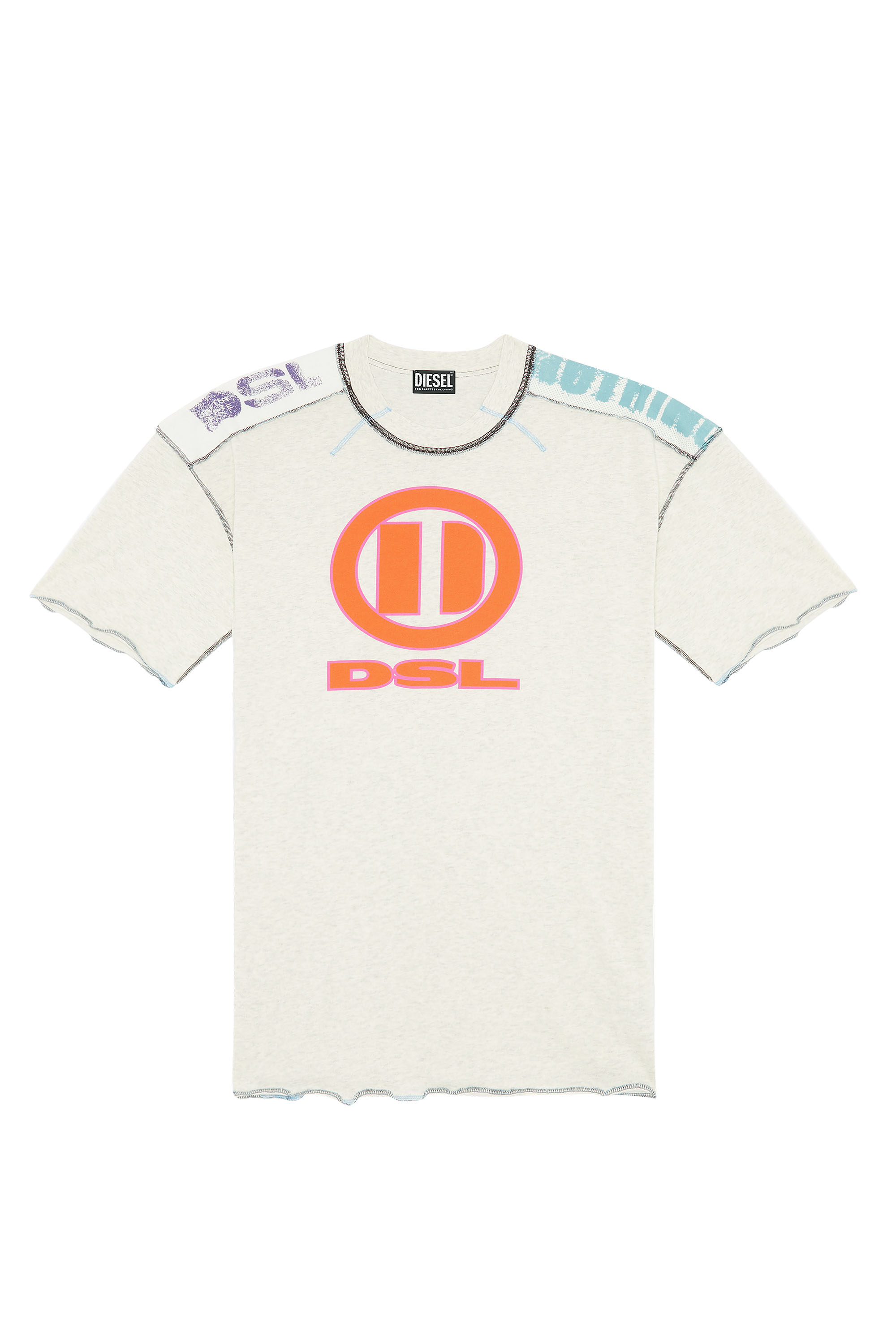 Diesel - T-CRAHOR-SS, Grey - Image 3