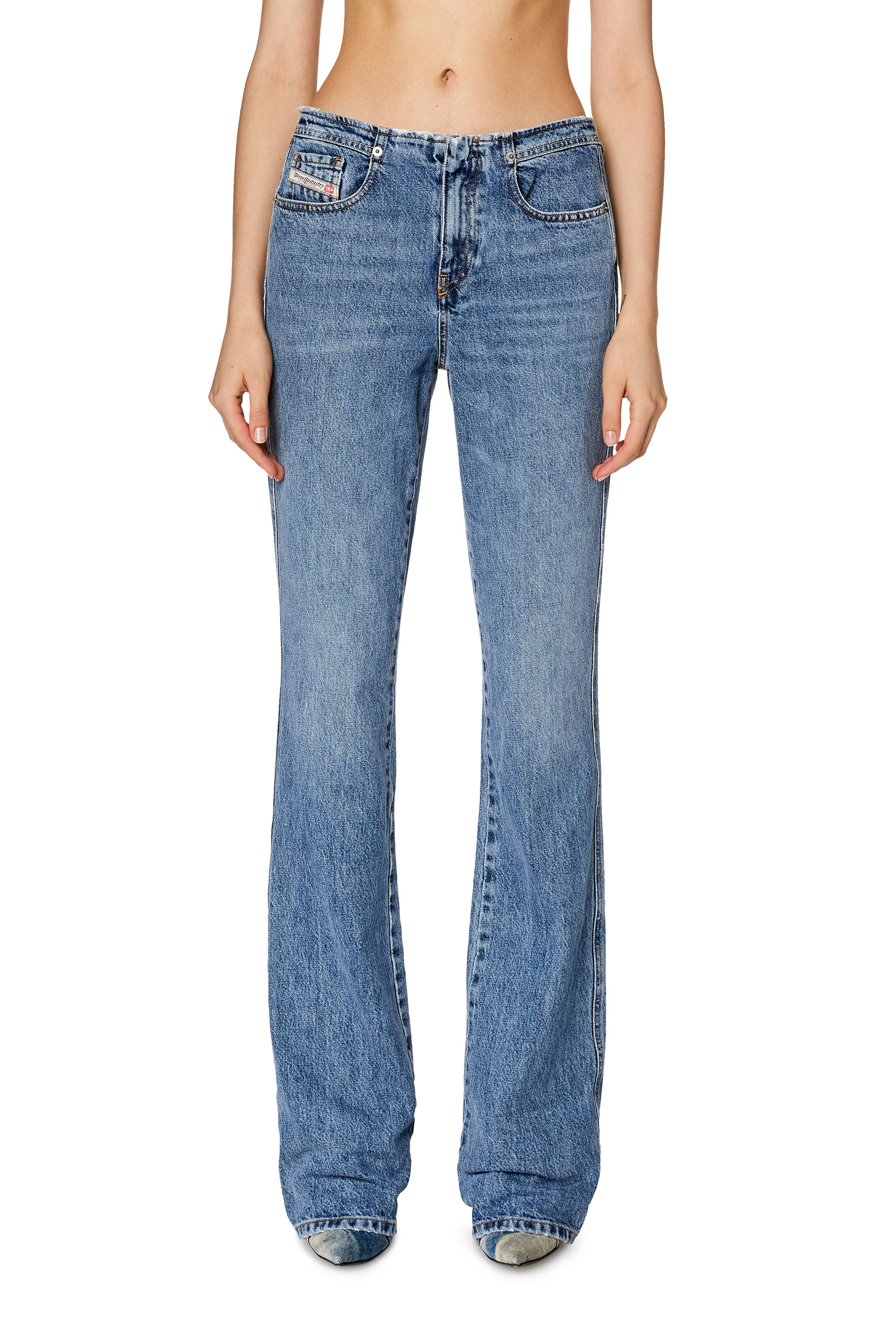Diesel - Bootcut and Flare Jeans 2003 D-Escription 09G93, Light Blue - Image 2