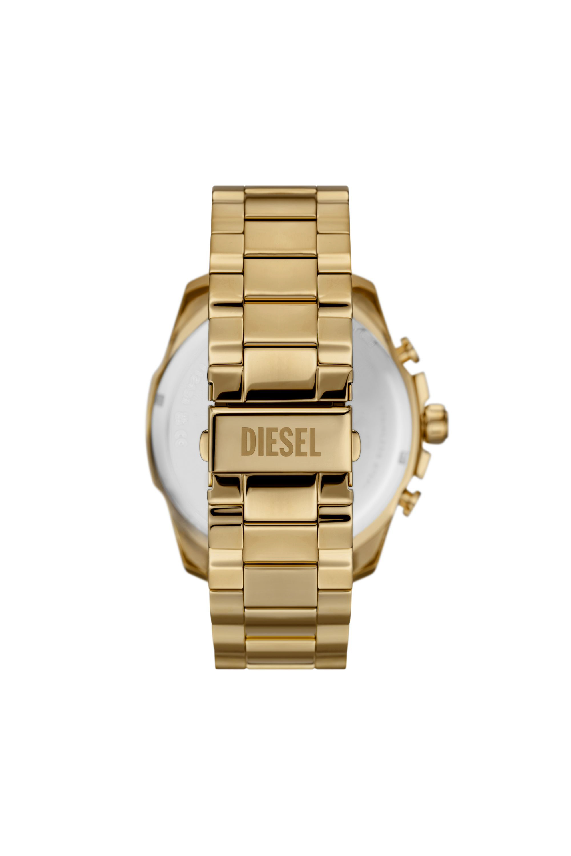Diesel - DZ4662, Man Mega Chief chronograph gold-tone stainless steel watch in Oro - Image 2