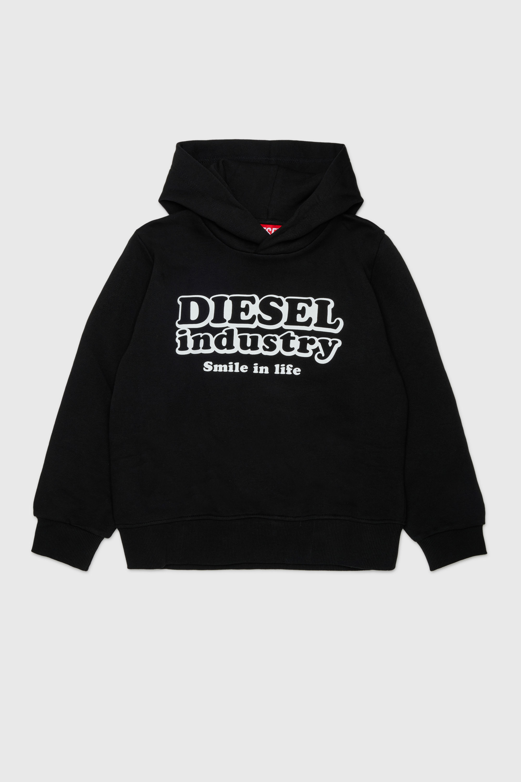 Hoodie with Diesel Industry print