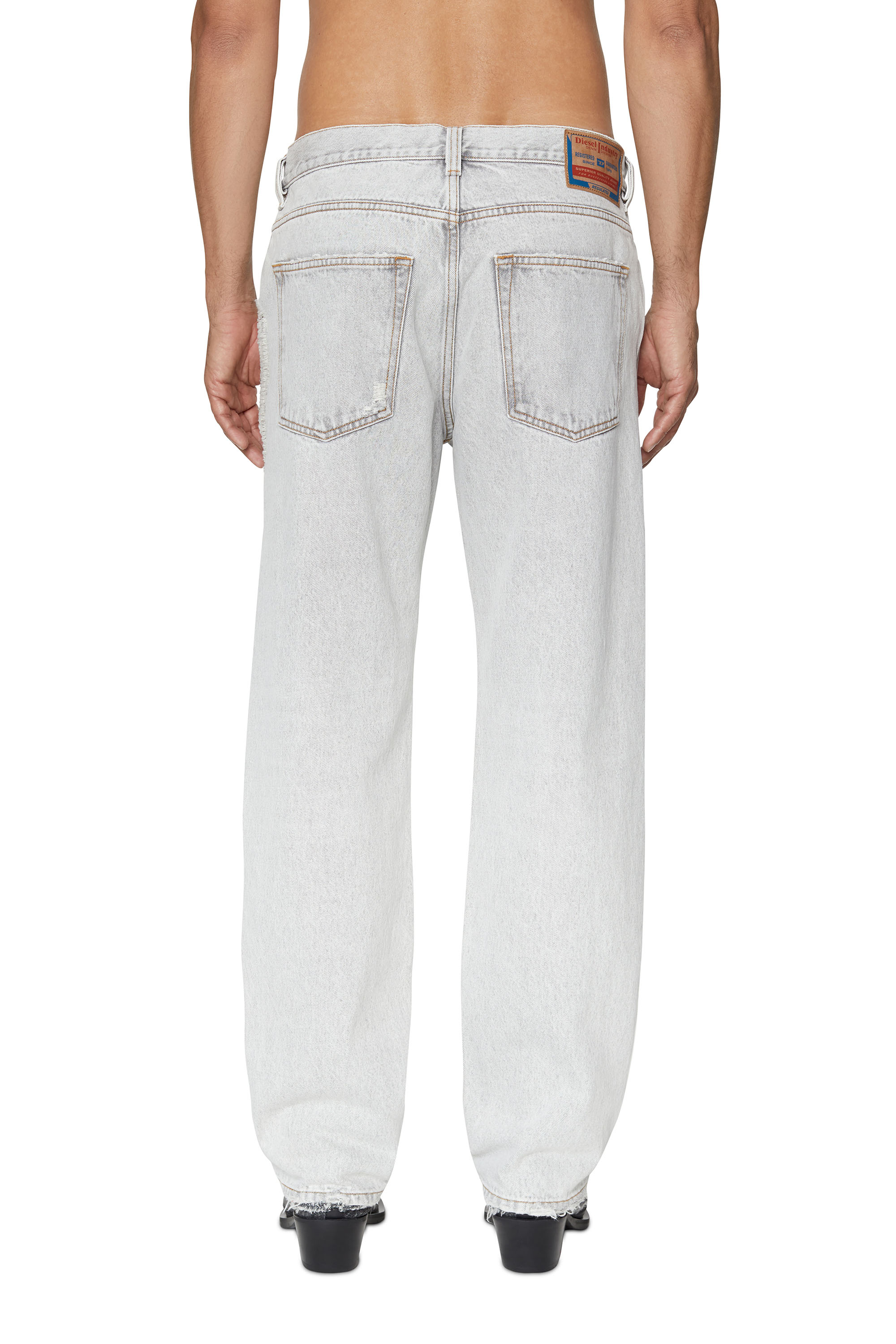 Diesel - 2010 D-Macs 007D9 Straight Jeans, Light Grey - Image 2