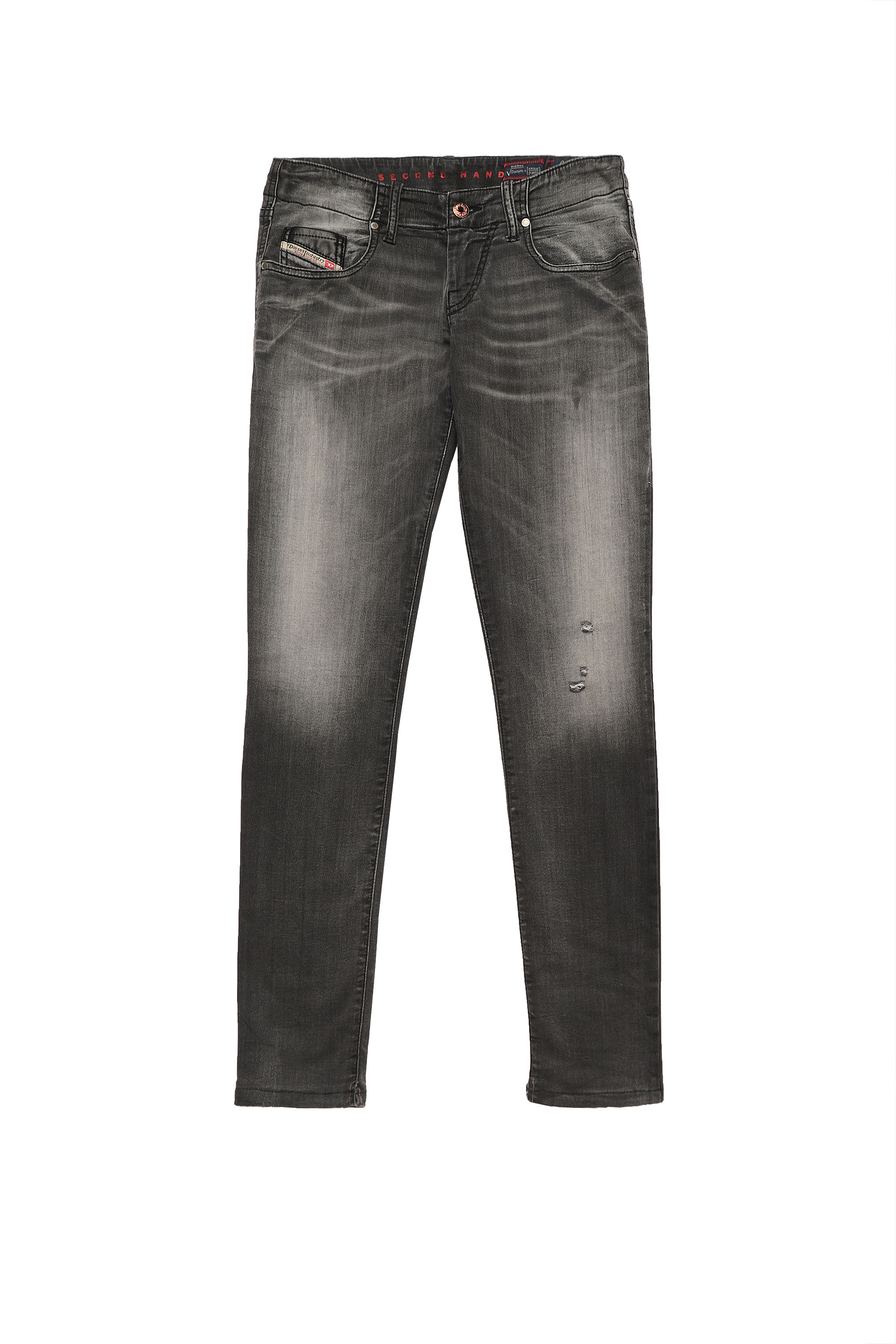 Diesel - GRUPEE JoggJeans®, Woman's Diesel Woman - Jeans Black/Dark grey in Black/Dark grey - 1