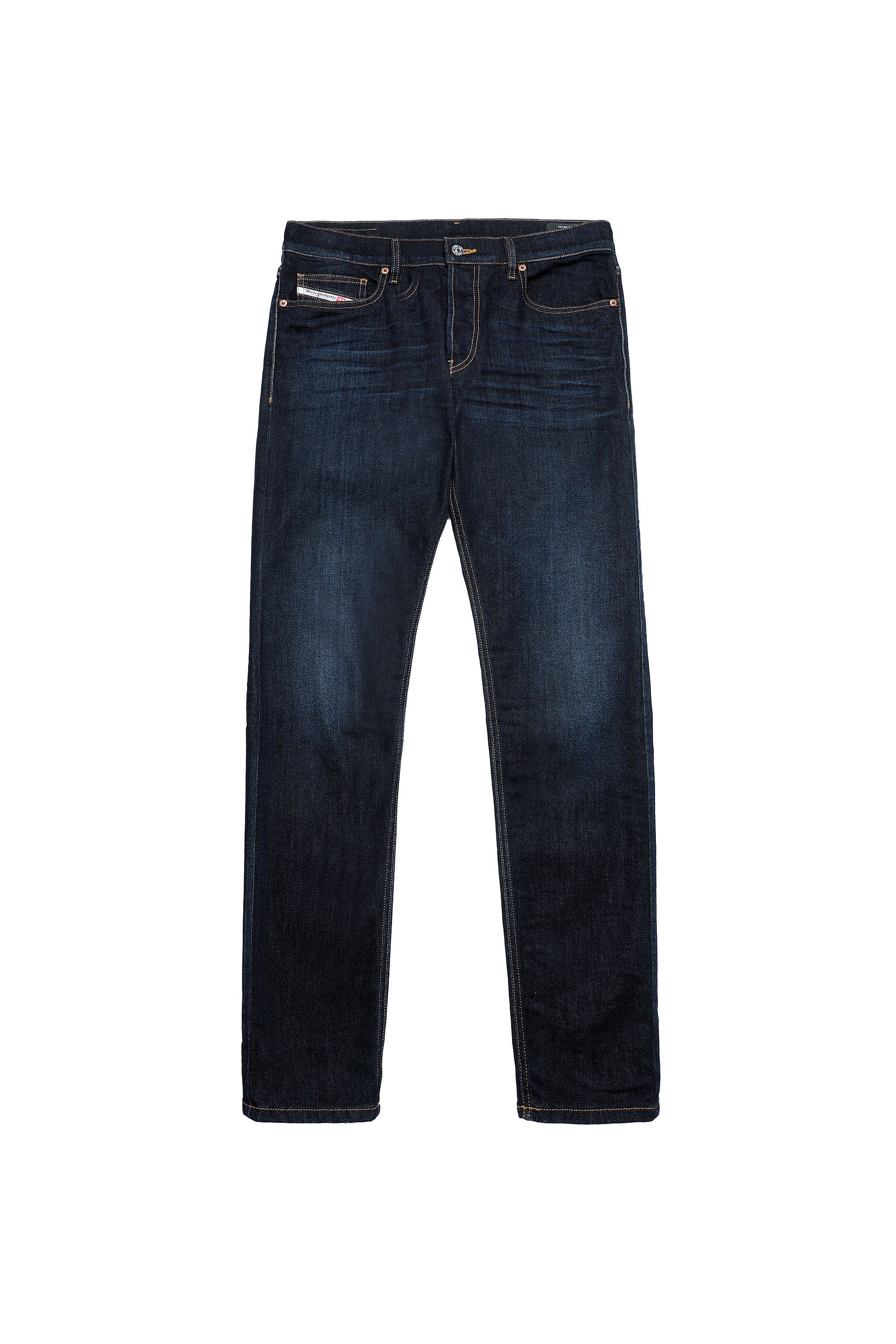 Diesel - D-Luster 009ZS Slim Jeans, Dark Blue - Image 6