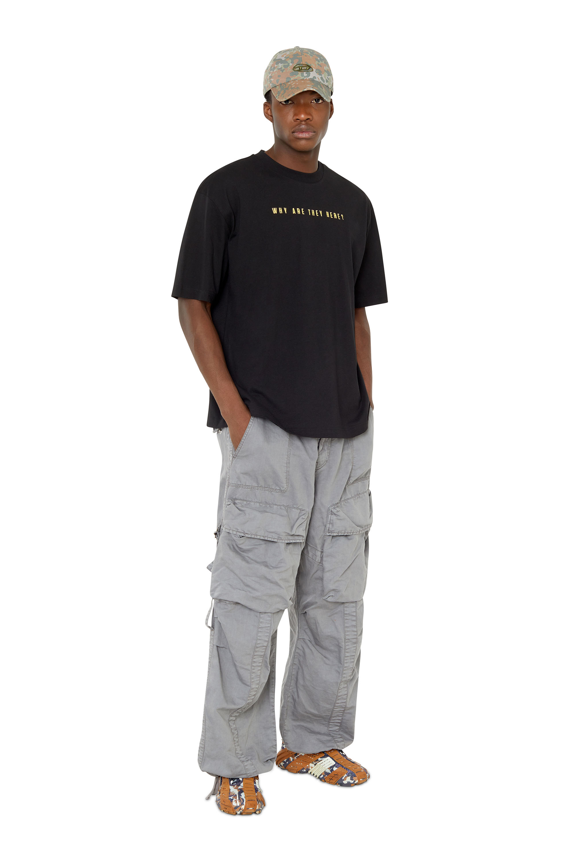 Diesel - T-WASH-E5, Black - Image 2