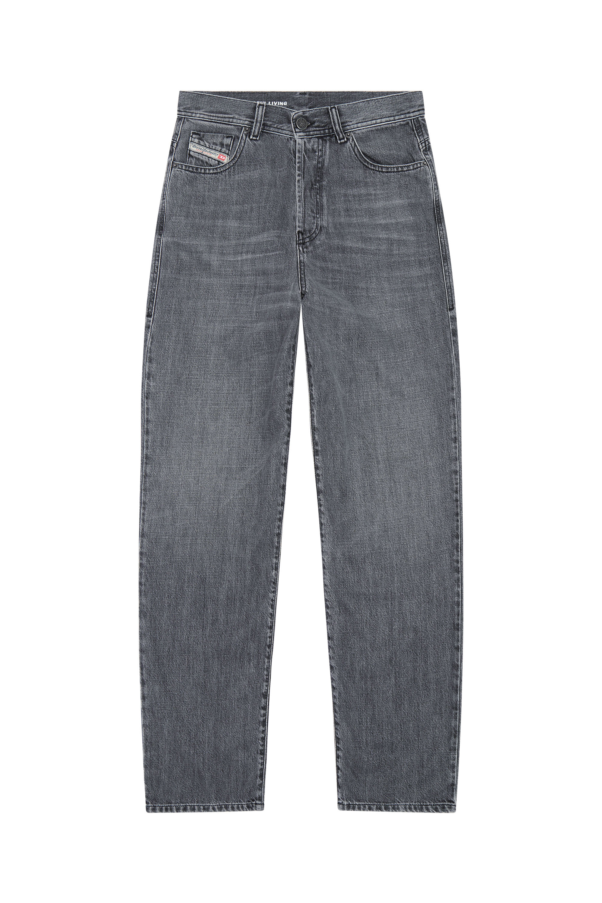 Diesel - 1956 D-Tulip 068EU Straight Jeans, Grey - Image 5