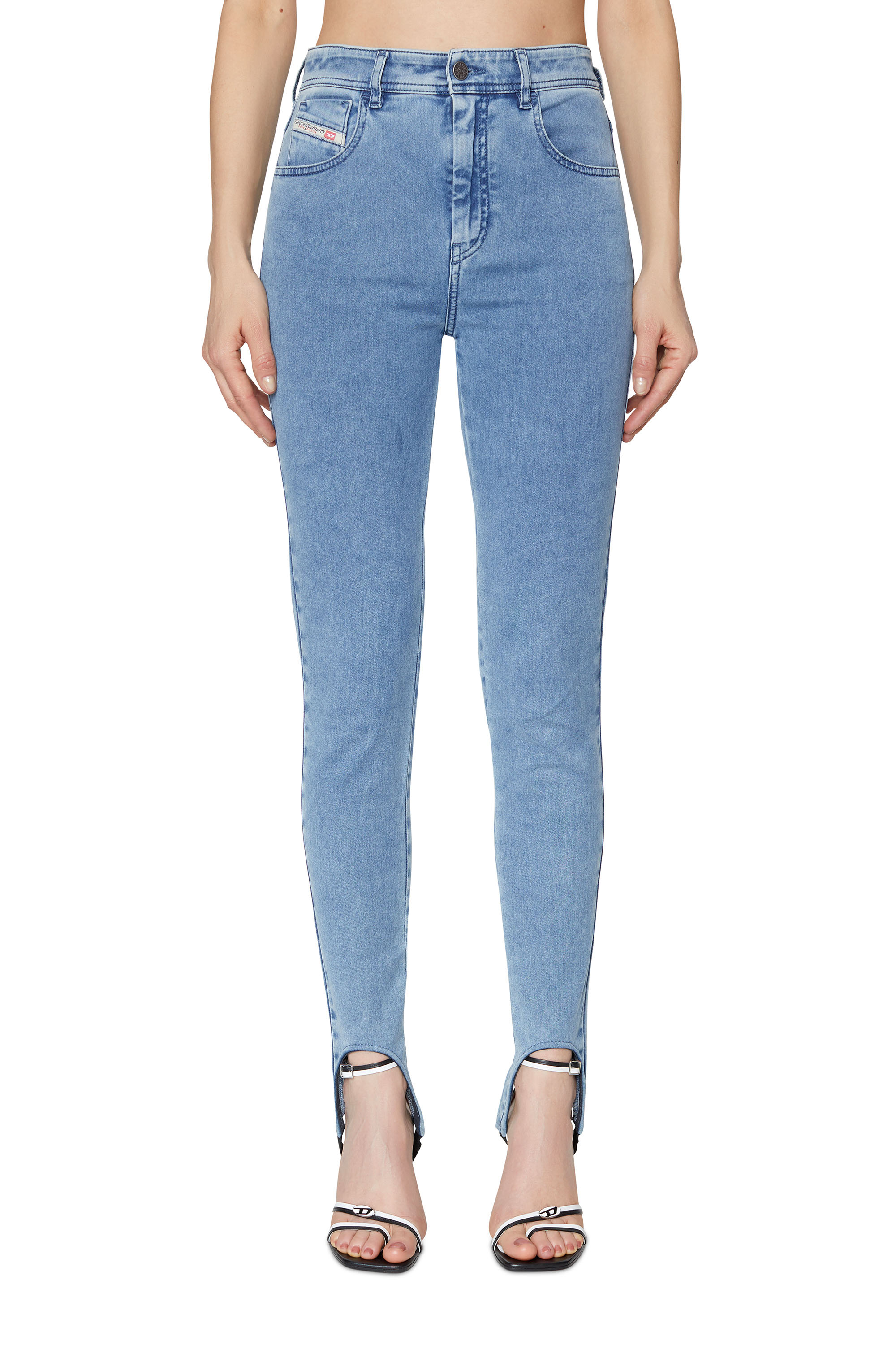 SLANDY JoggJeans® 069YN Super skinny, Light Blue - Jeans