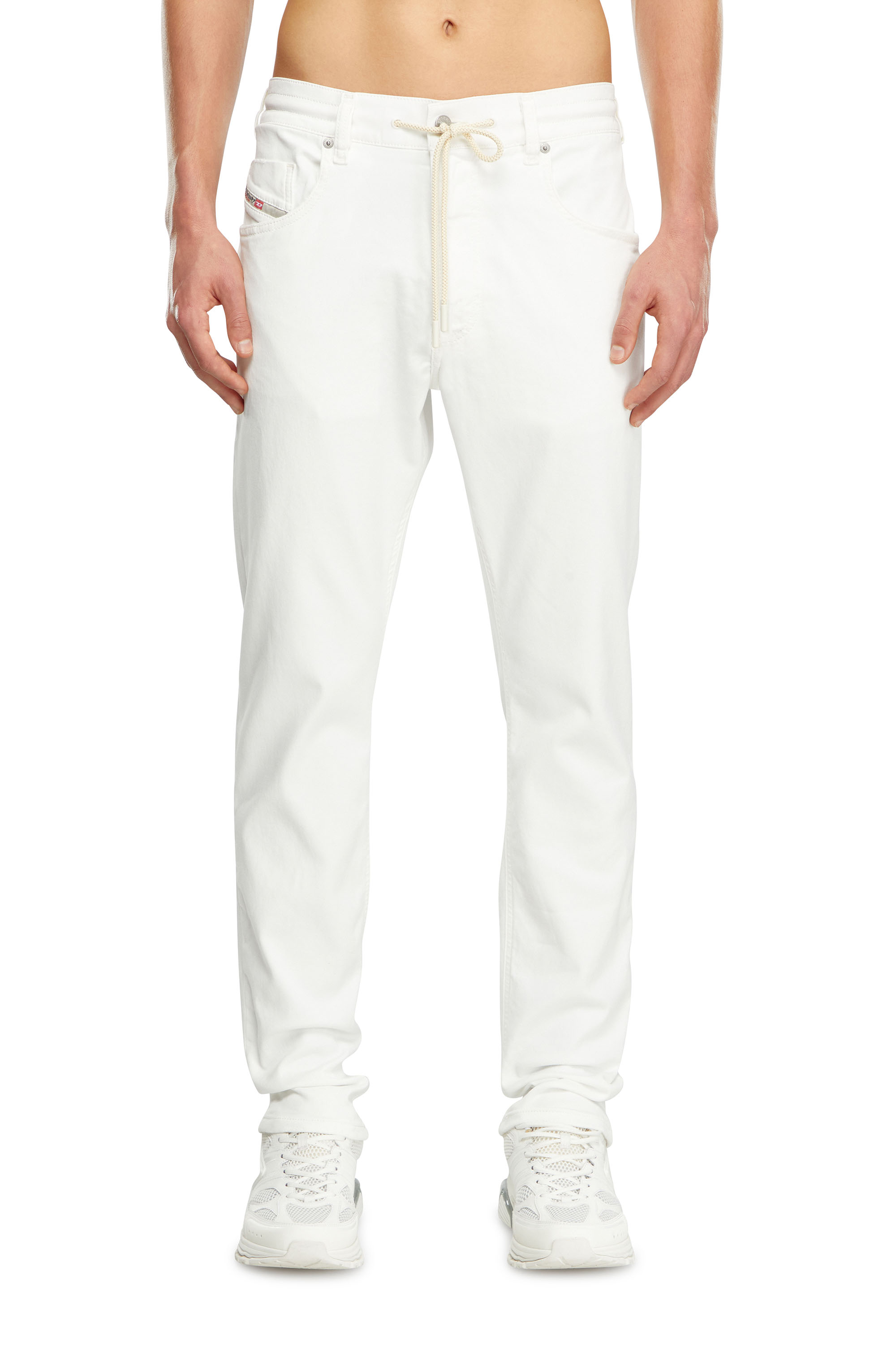 Diesel - Man's Regular 2032 D-Krooley Joggjeans® 068HX, White - 3