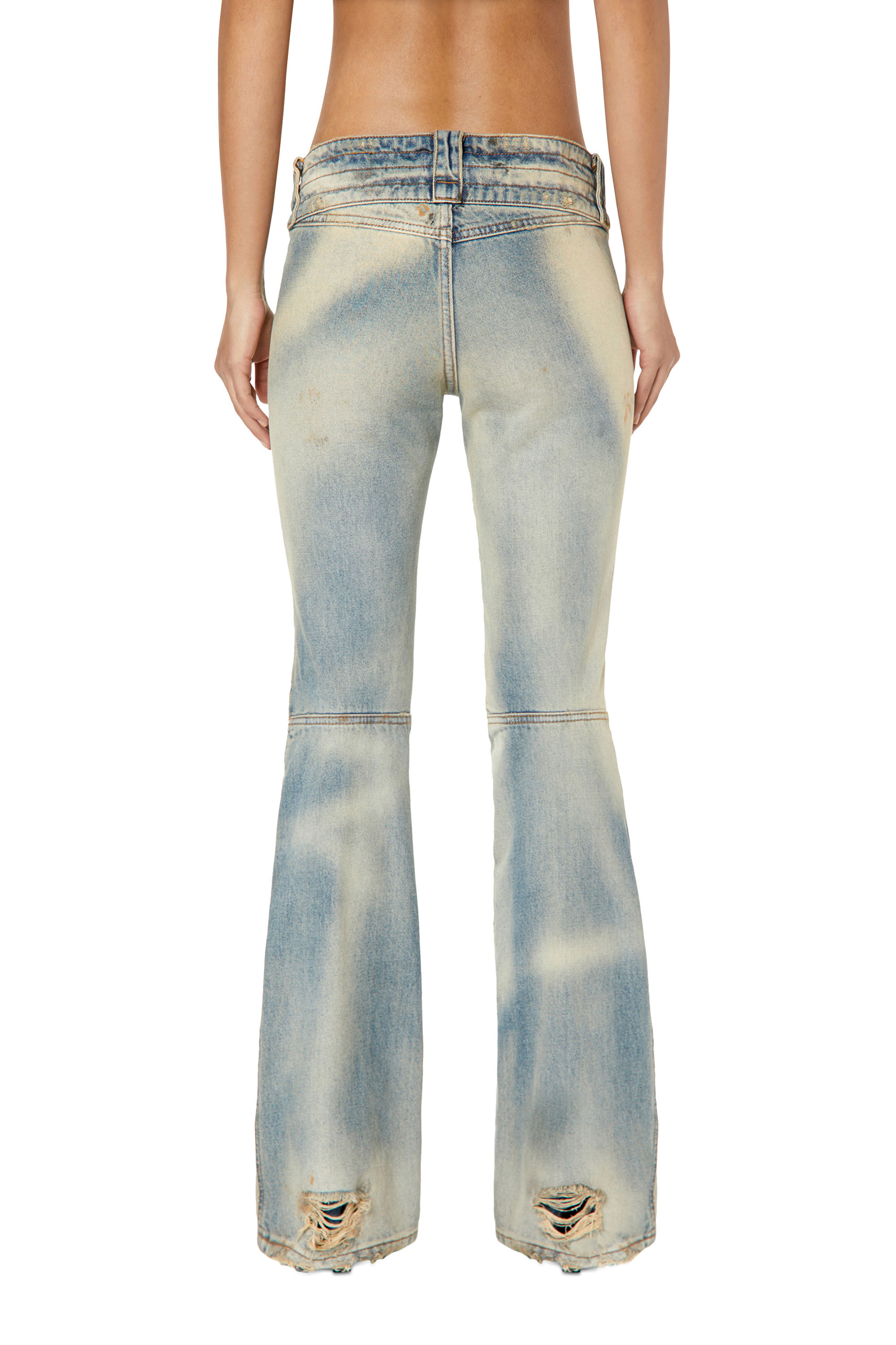 Diesel - Belthy 0ENAF Bootcut and Flare Jeans, Light Blue - Image 2