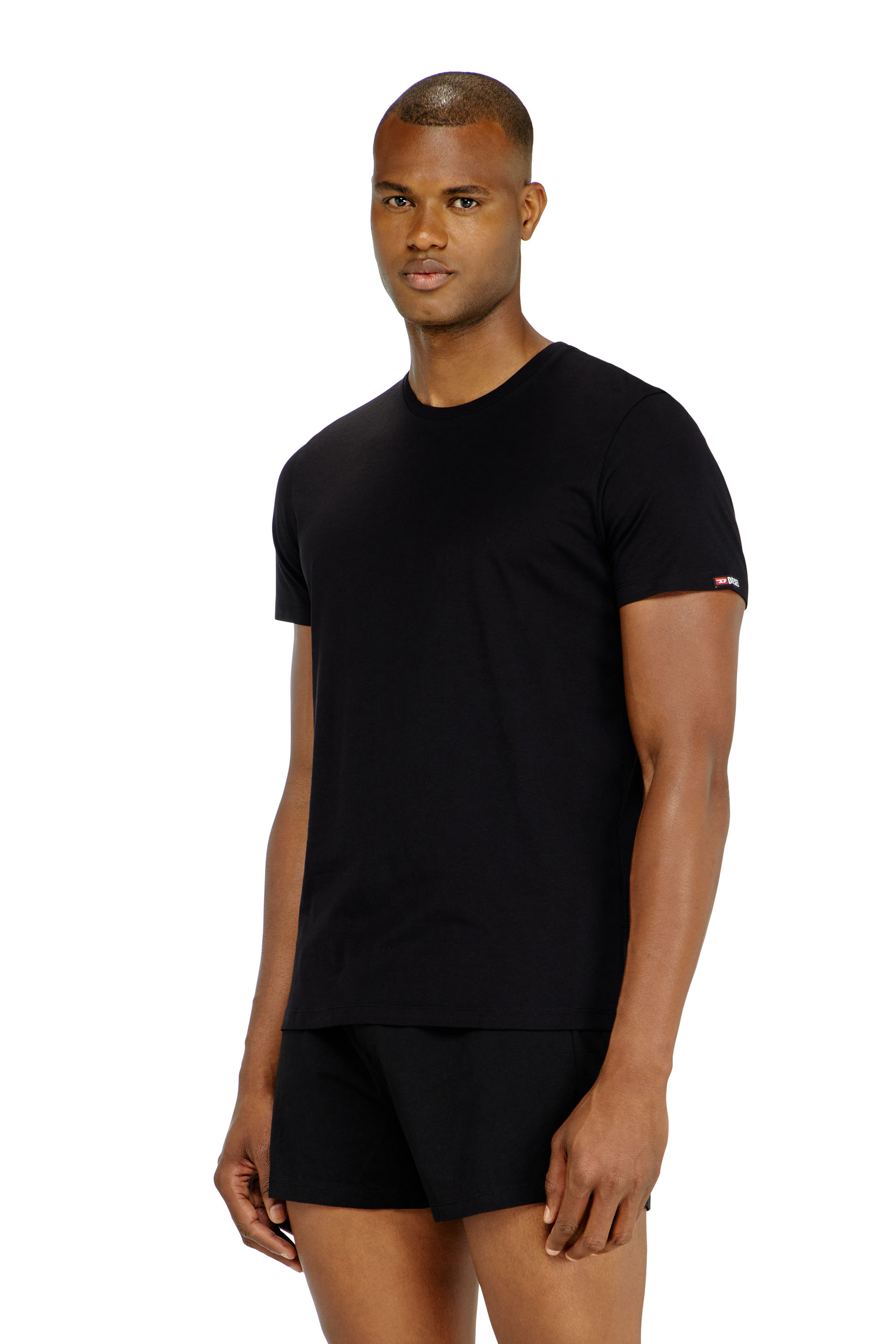 Diesel - RANDAL-D-CORE-3PACK, Man's Set of 3 cotton T-shirts in Black - 2