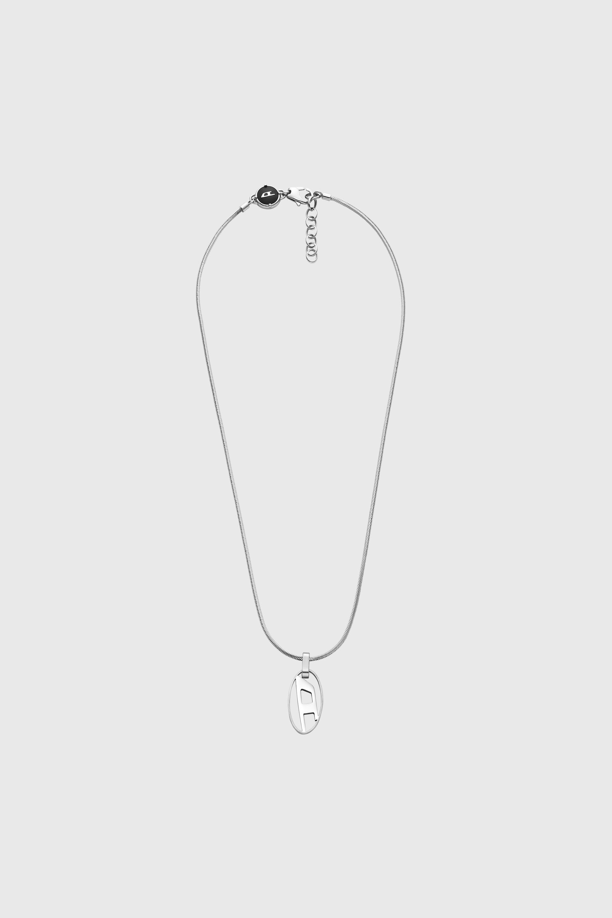 Diesel - DX1342, Unisex's Stainless steel pendant necklace in Silver - 1