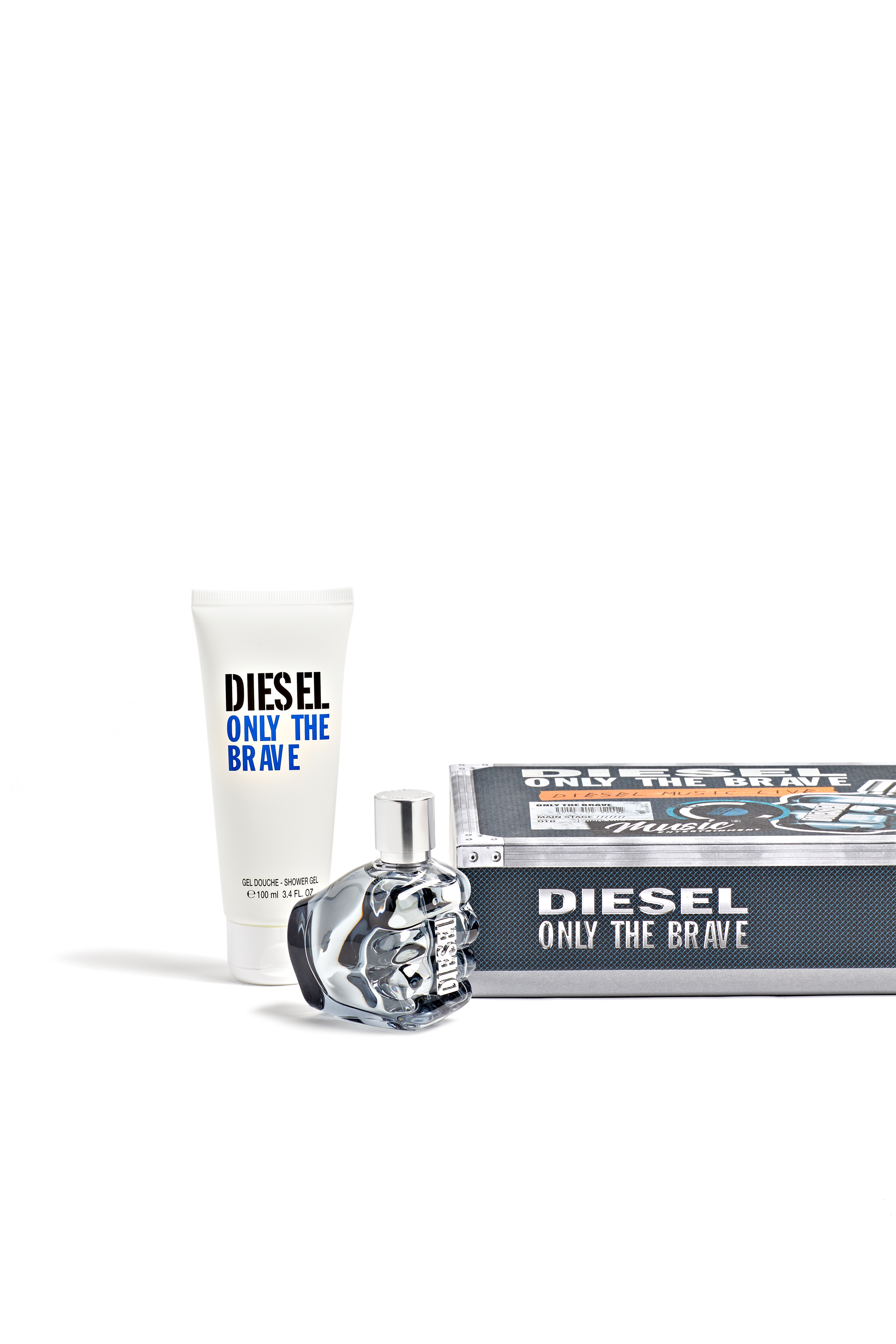 Diesel - ONLY THE BRAVE 50 ML GIFT SET, Grey - Image 1