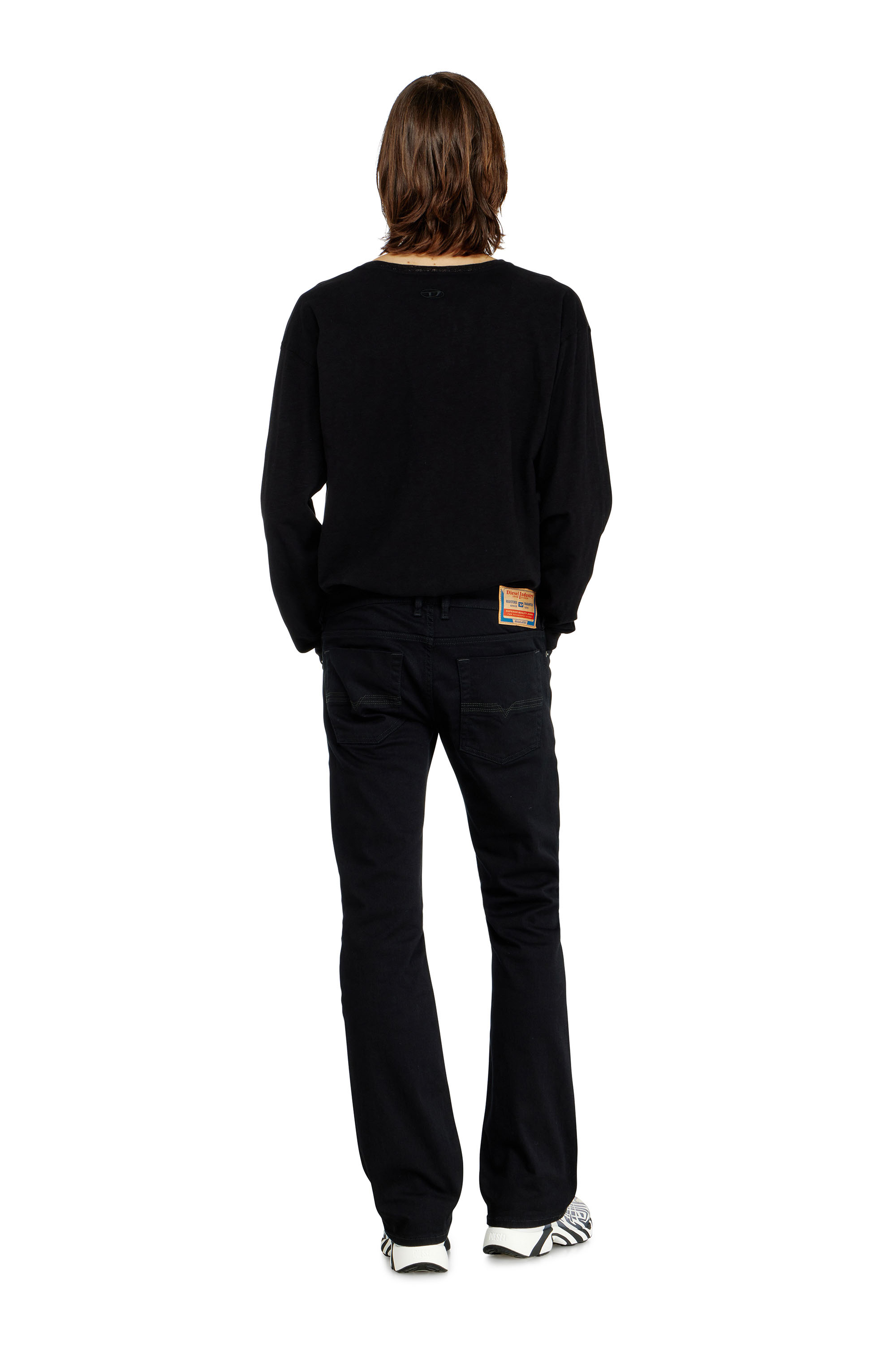 Diesel - Man's Bootcut Jeans 2007 Zatiny 0688H, Black/Dark grey - 3