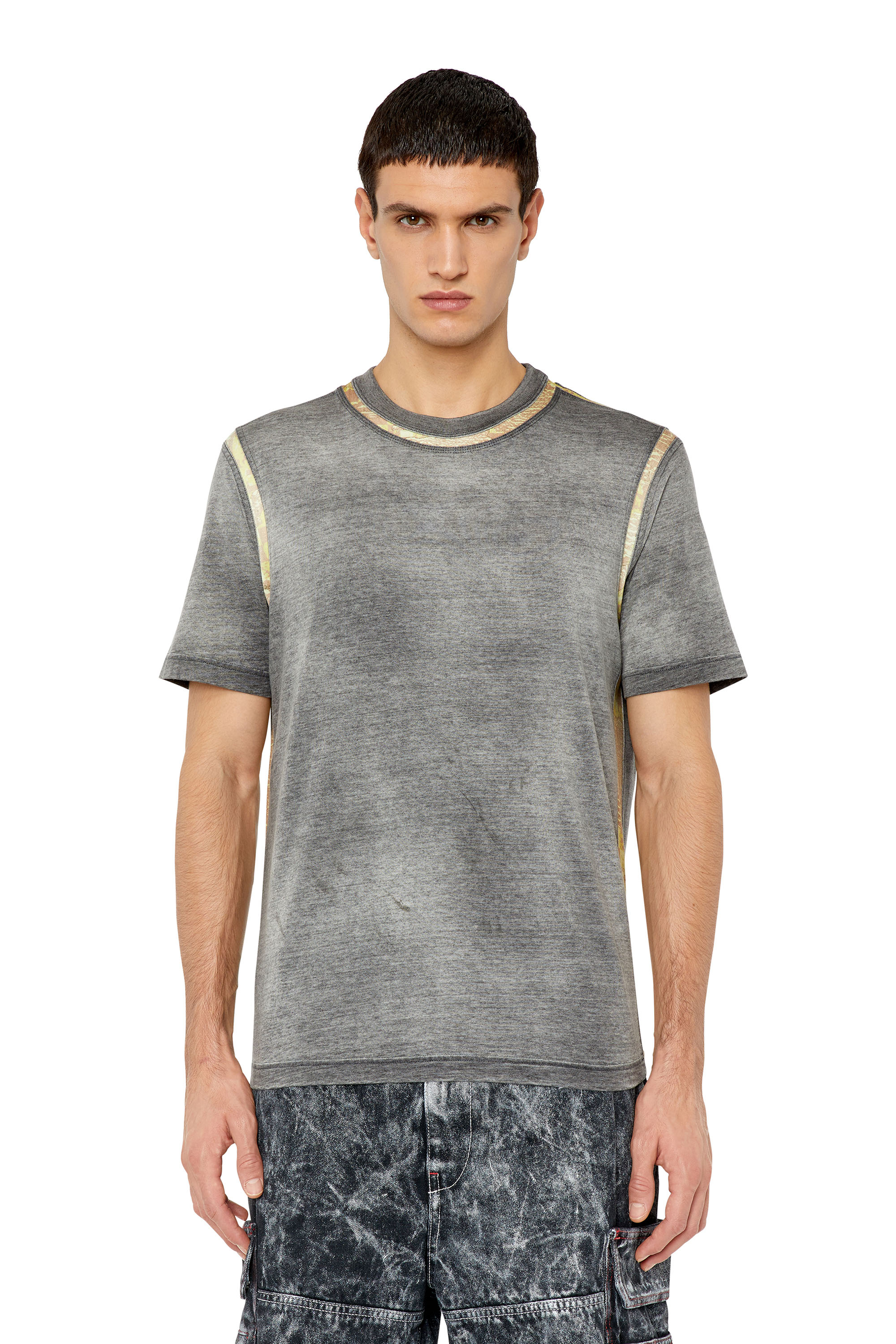 Diesel - T-JUSTINDI, Grey - Image 1