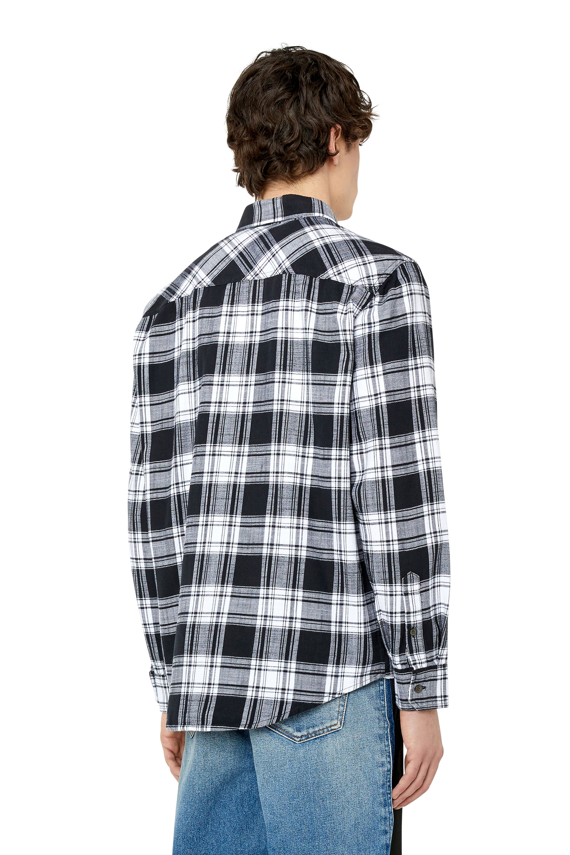 Diesel - S-UMBE-CHECK-N, Black/White - Image 4
