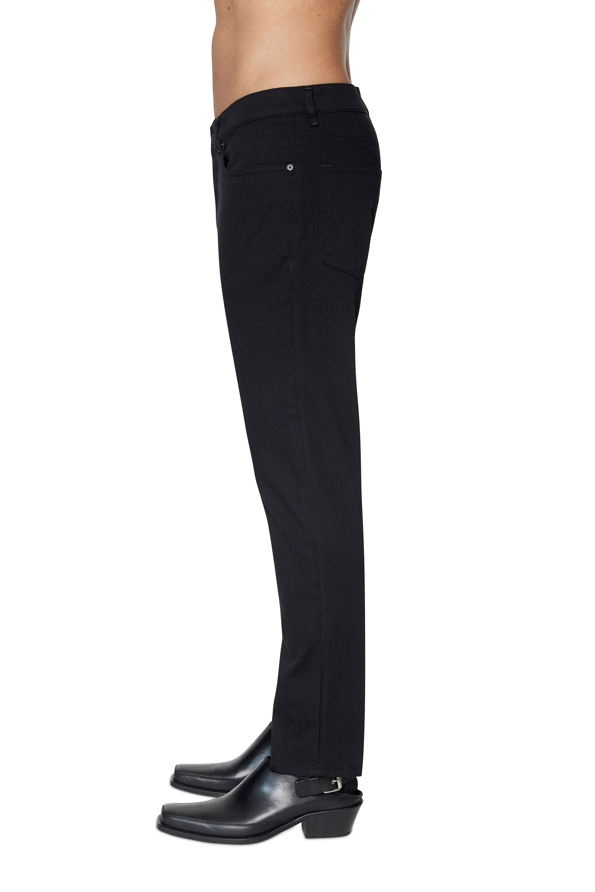 Diesel - 2005 D-Fining 069YP Tapered Jeans, Black/Dark grey - Image 4