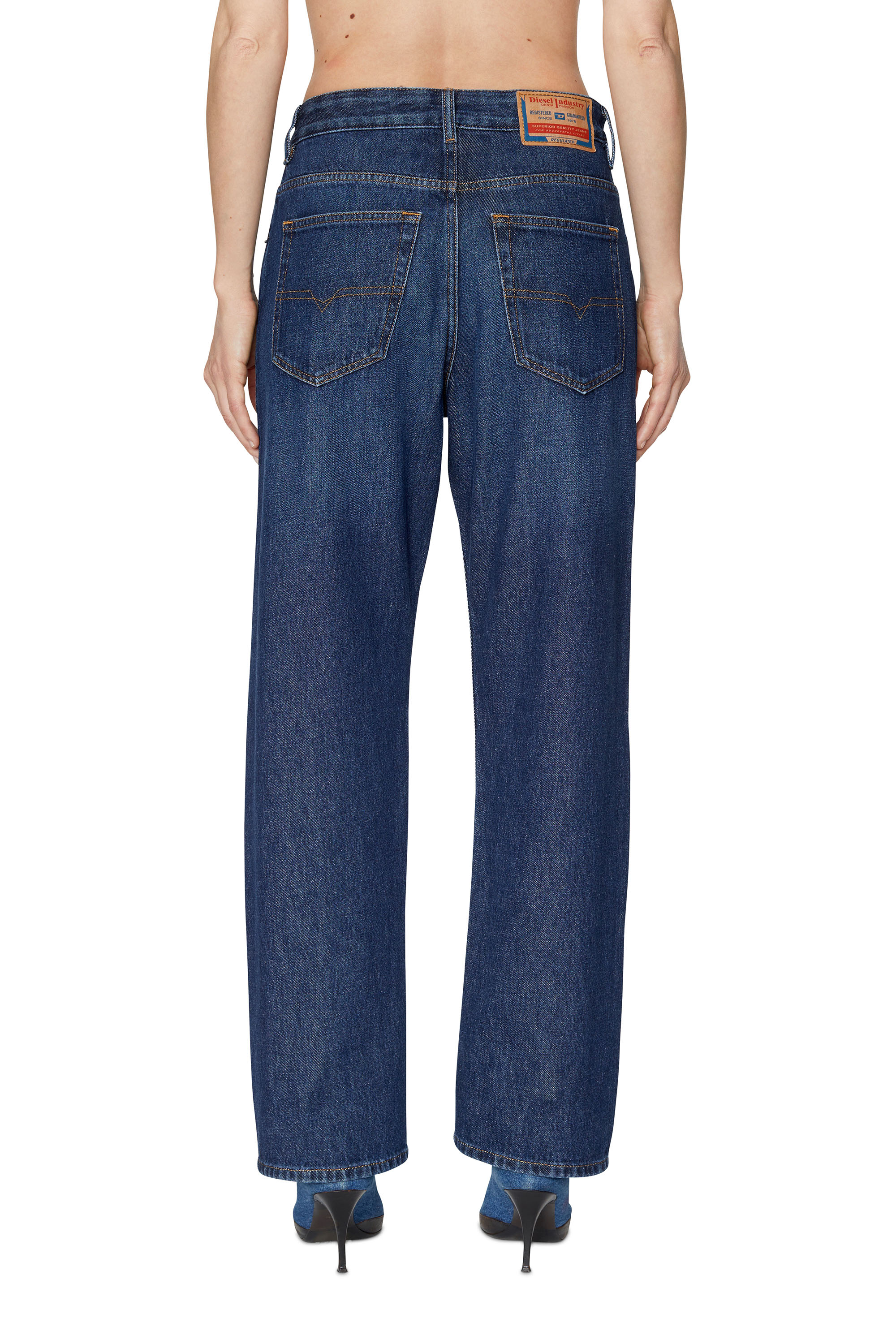Diesel - 1999 D-Reggy 09C03 Straight Jeans, Dark Blue - Image 2