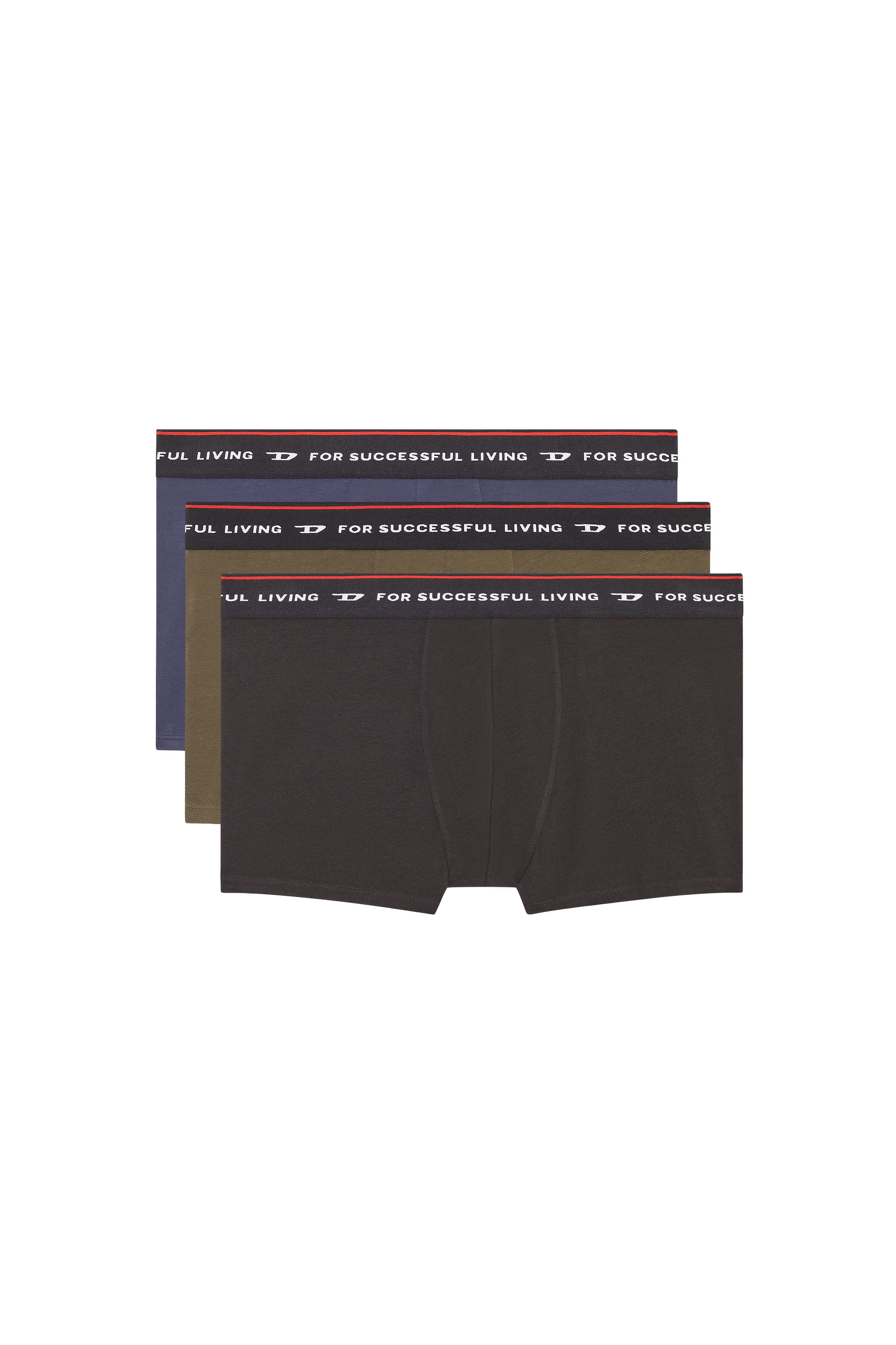 UMBX-DAMIENTHREEPACK, Black/Brown - Trunks