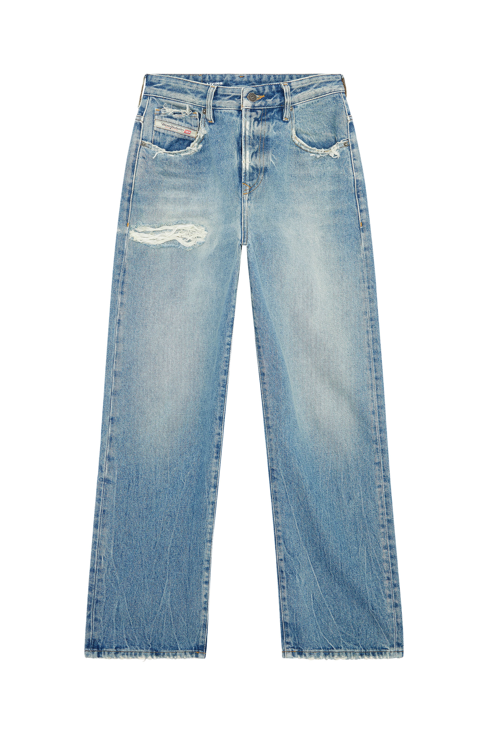 Diesel - 1999 007N3 Straight Jeans, Medium blue - Image 3