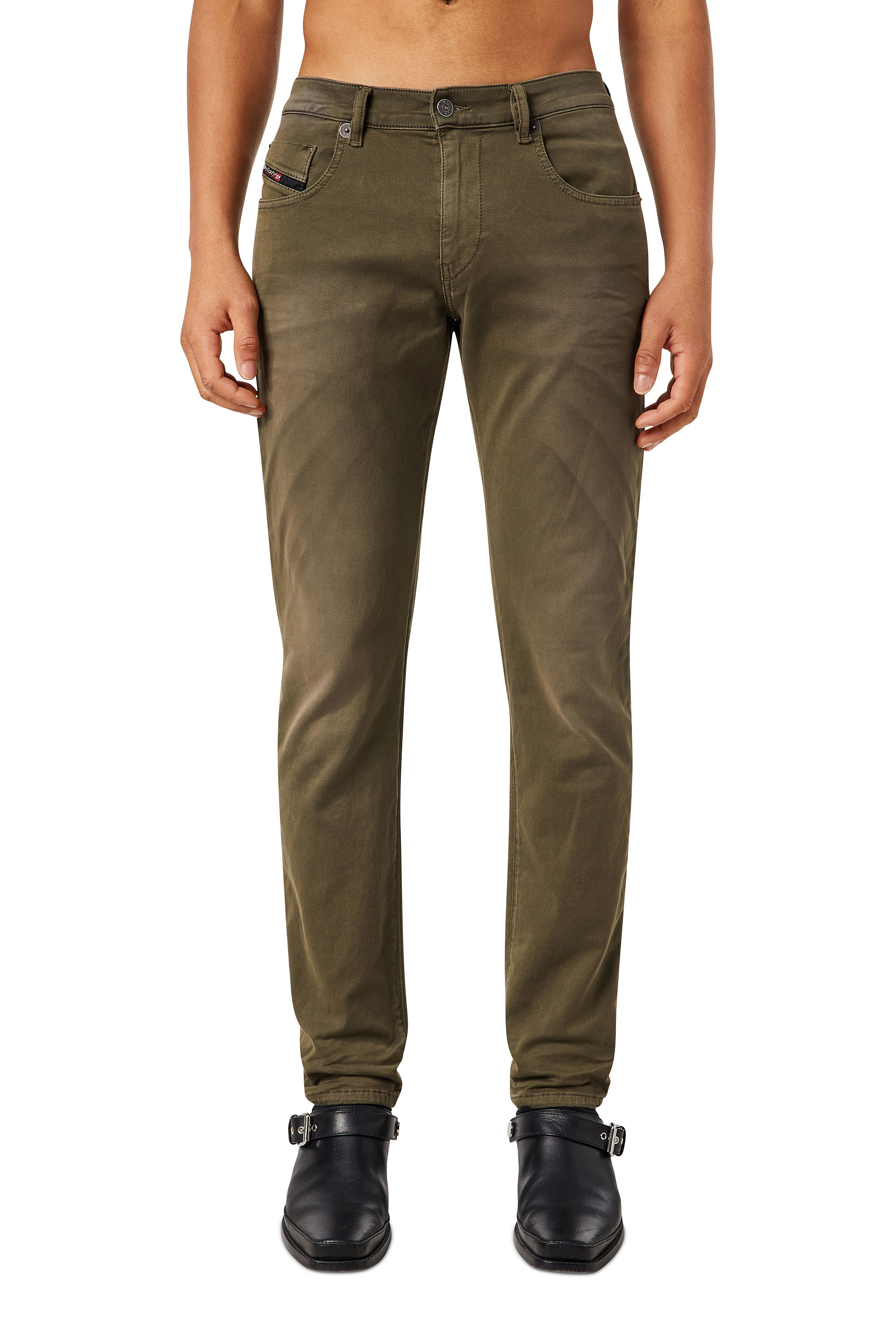 D-Strukt JoggJeans® 0670M Slim, Military Green - Jeans