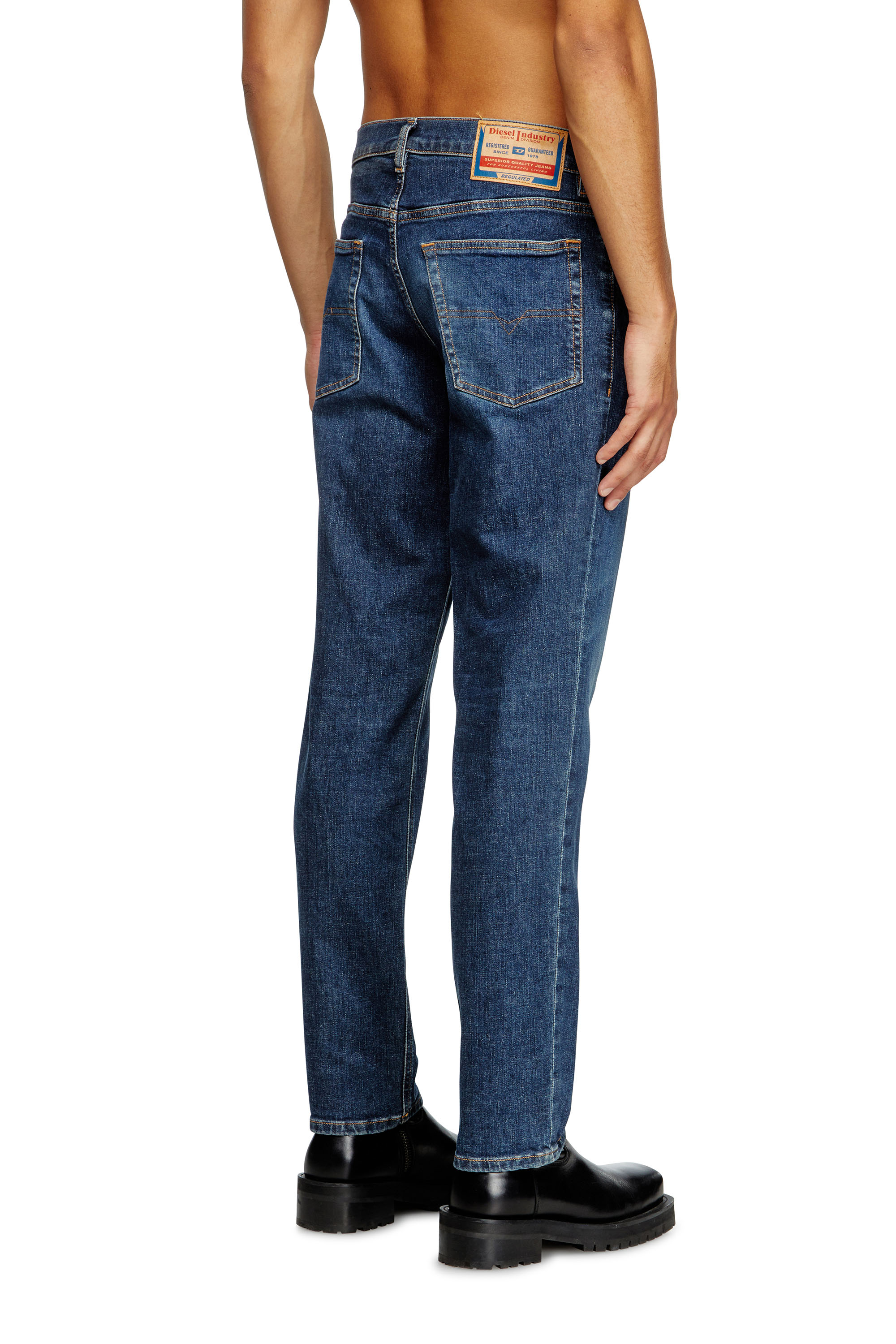Diesel - Man's Regular Jeans 2023 D-Finitive 09J47, Dark Blue - 4